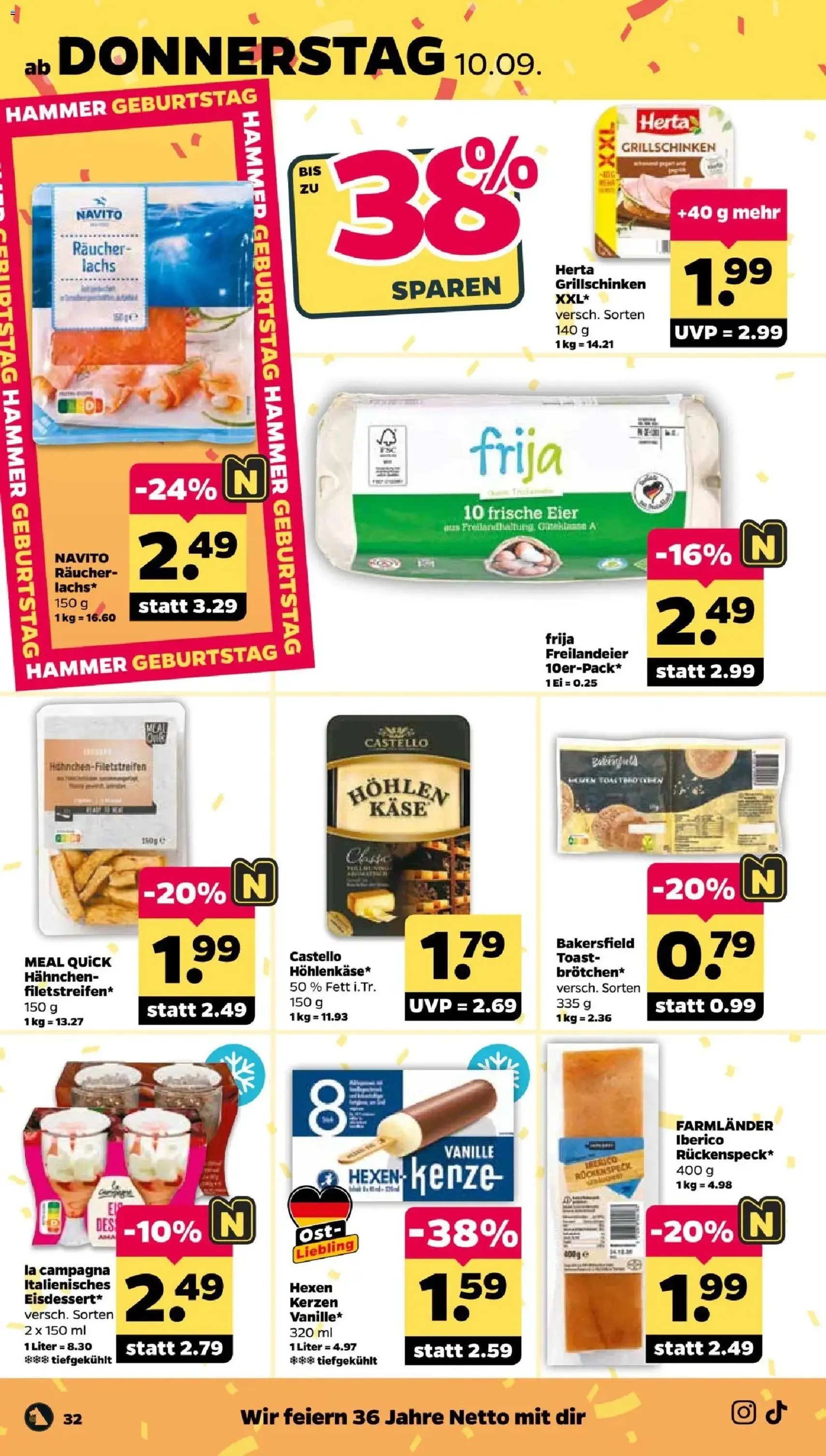 Netto Prospekt - Gültiger Prospekt ab 07.09.2026, Seite 36 von insgesamt 45