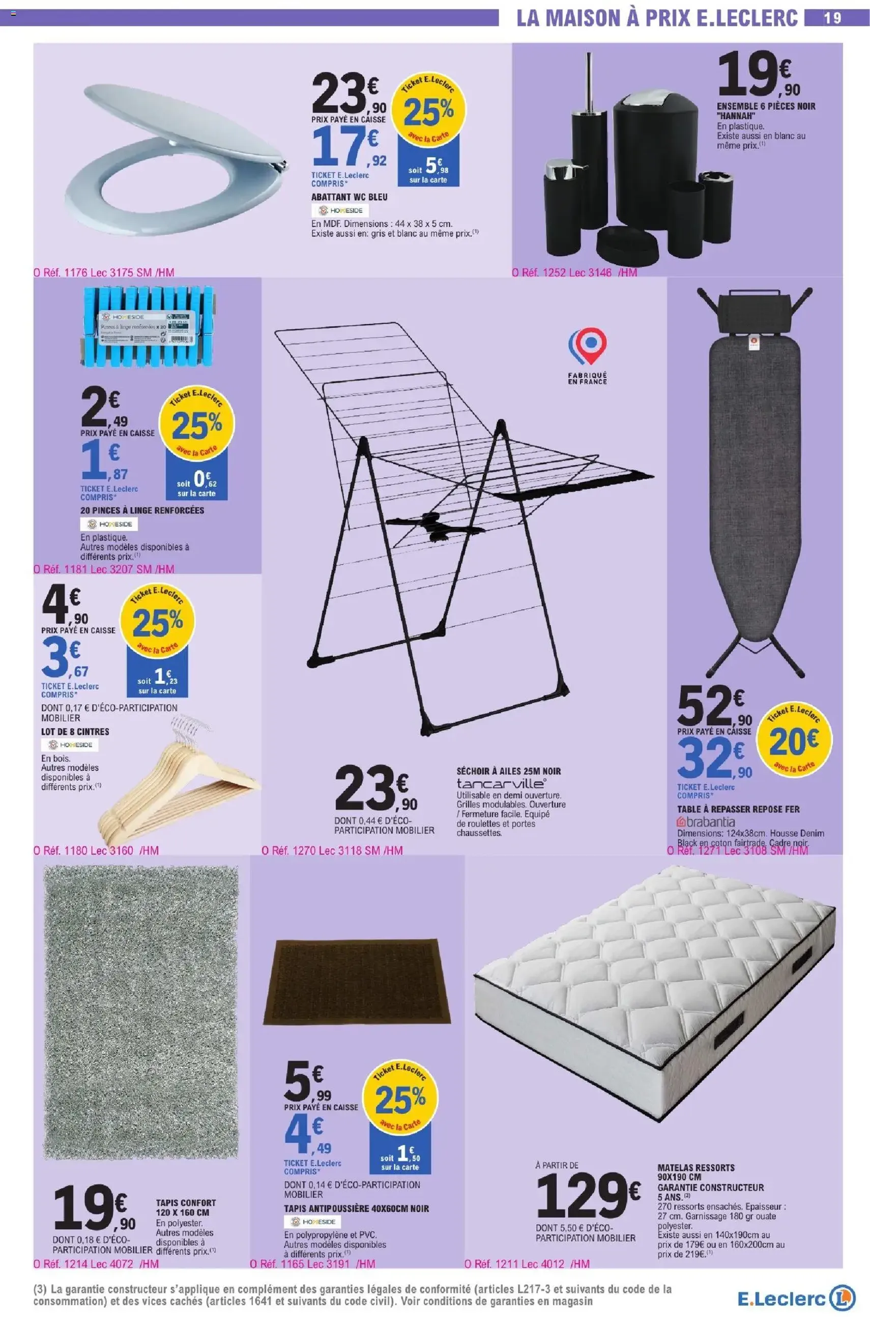 E.Leclerc catalogue - brochure valable à partir du 25/08/2026, page 19 sur 27