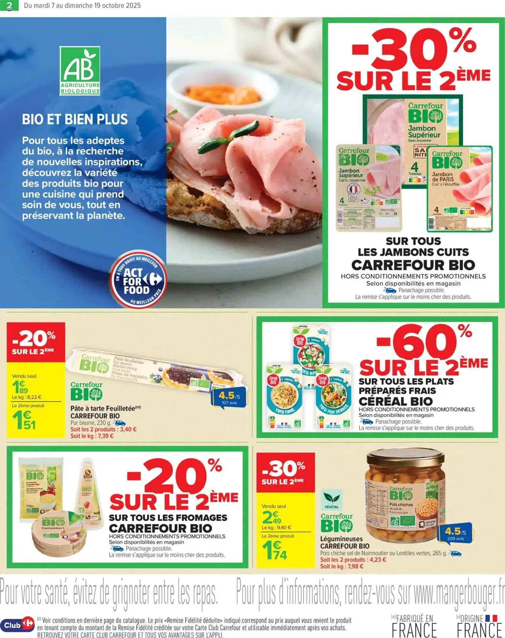 Carrefour Market catalogue semaine 41 - brochure valable à partir du 07/10/2025, page 4 sur 17