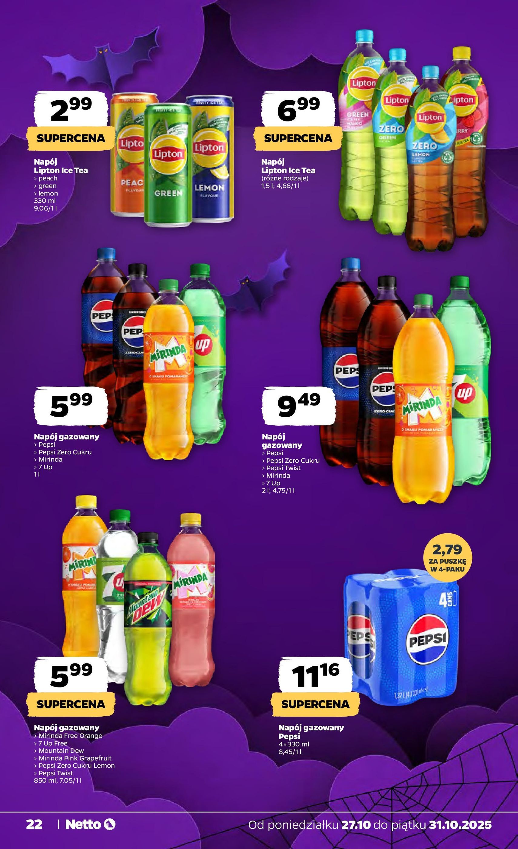 Netto gazetka - Spożywcza - ważny gazetka od 27.10.2025 strona 22 z 32 Netto gazetka - Spożywcza - ważny gazetka od 27.10.2025 strona 22 z 32
