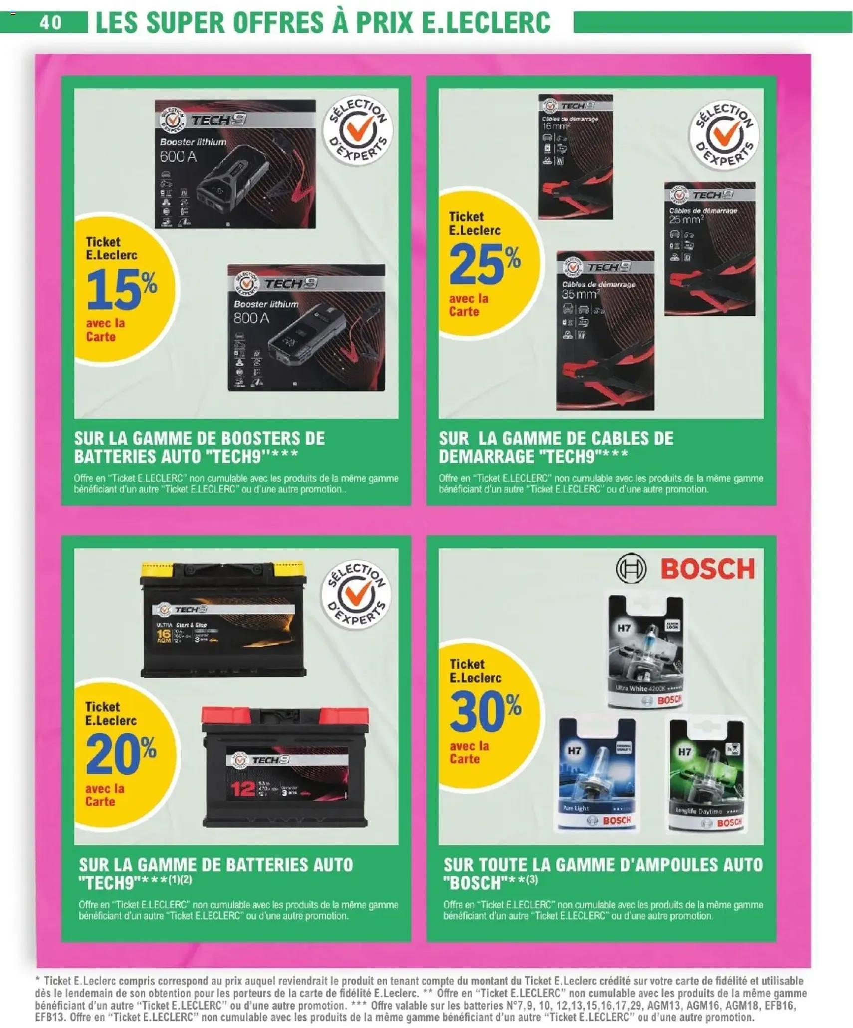 E.Leclerc catalogue semaine 2 - brochure valable à partir du 06/01/2026, page 40 sur 56