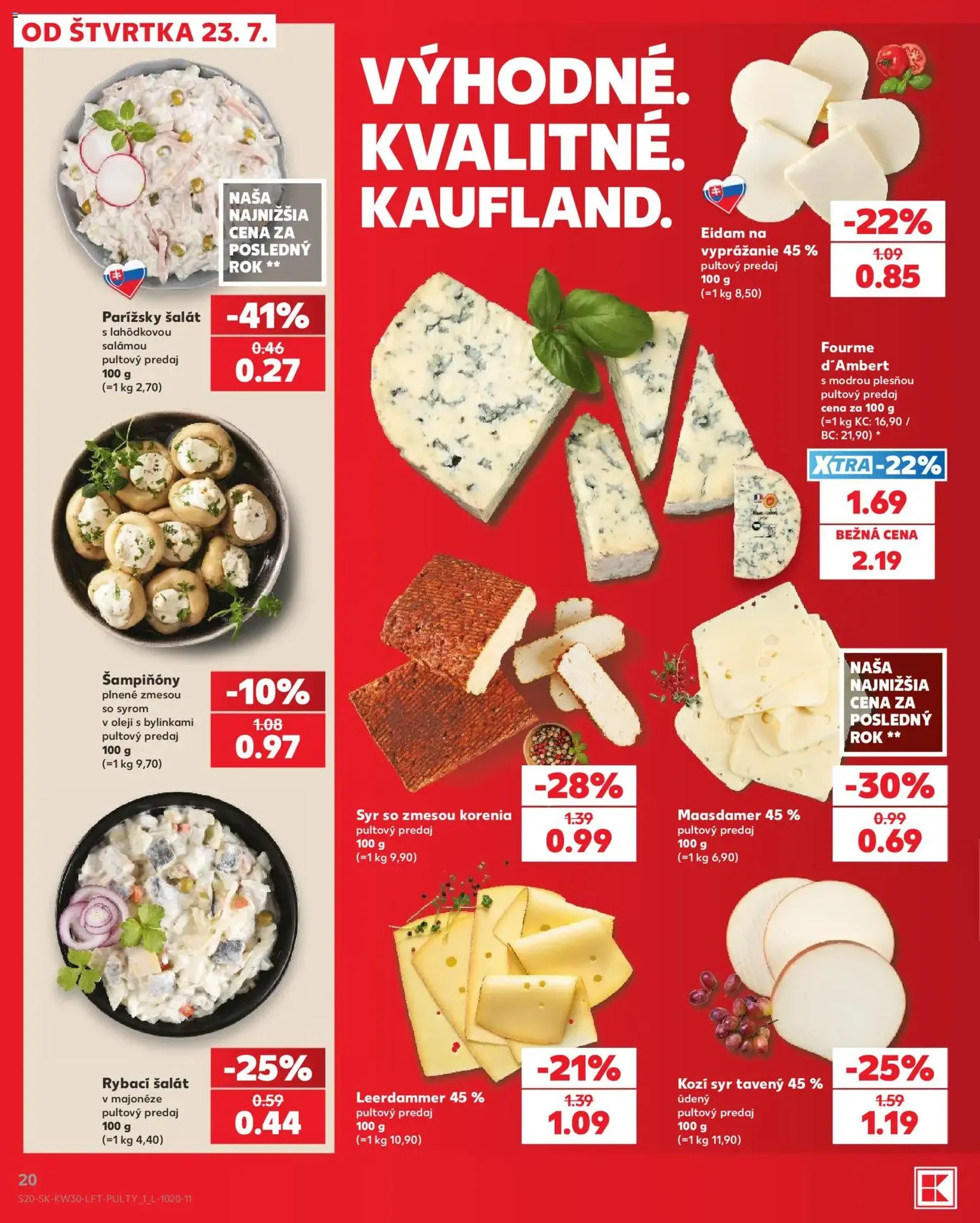 Kaufland leták - platný leták od 23.07.2026 strana 20 z 74