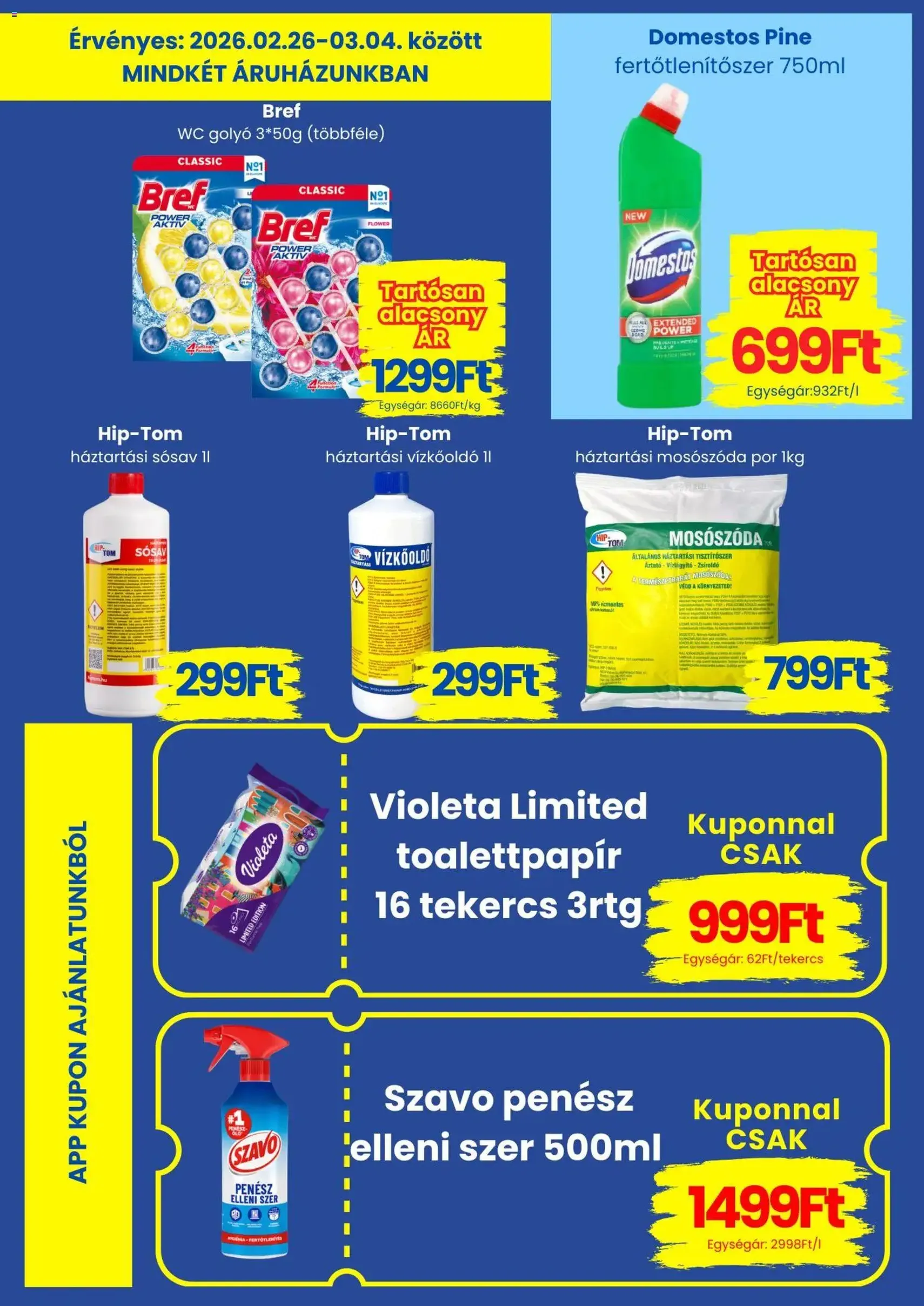 Magnetic Akciós újság - 2026.02.26. érvényes szórólap 2 oldal 9 oldalból