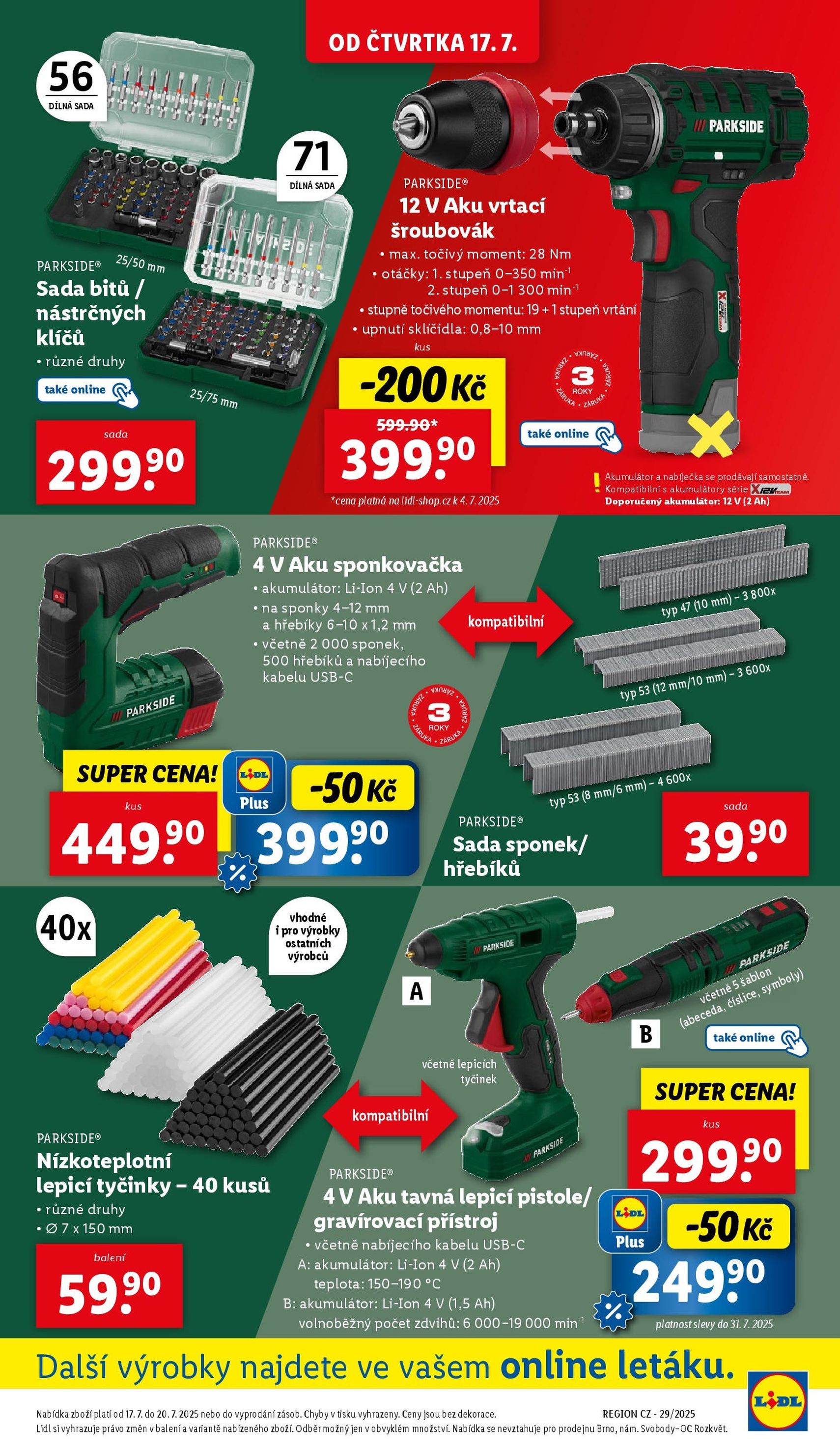 Lidl leták - platný leták od 17.07.2025 strana 35 z 43