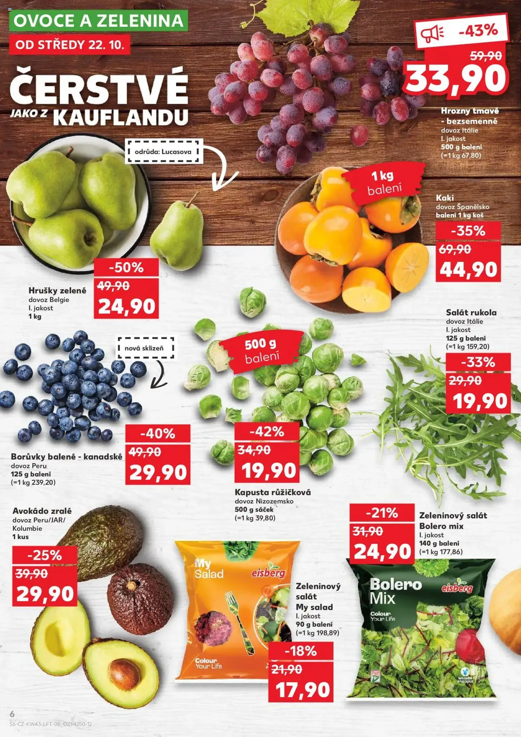Kaufland leták - platný leták od 22.10.2025 strana 6 z 90 Kaufland leták - platný leták od 22.10.2025 strana 6 z 90