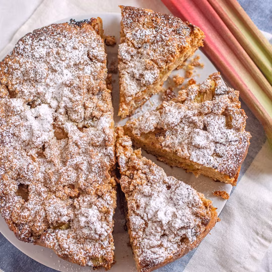 Anteprima ricetta Torta al rabarbaro