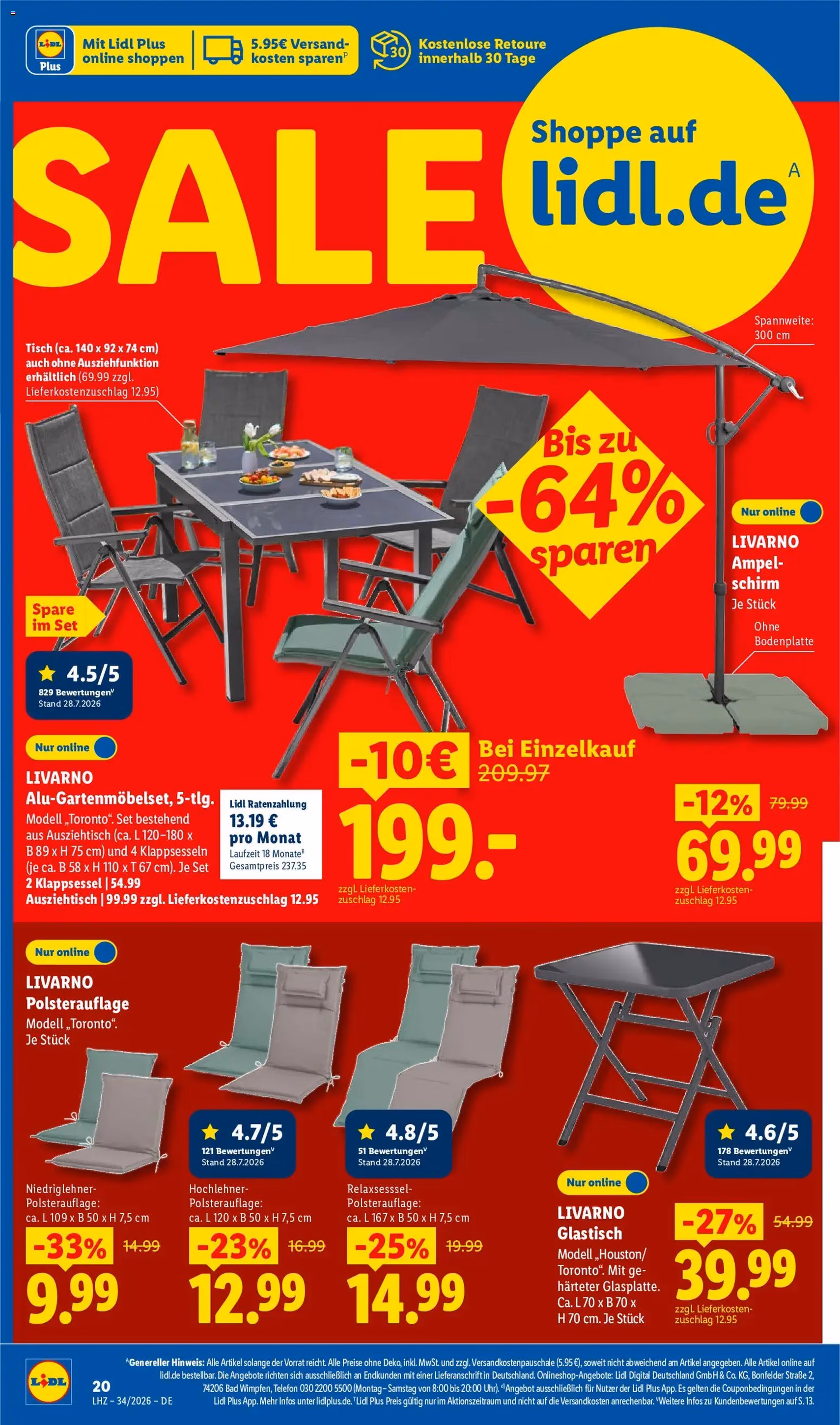 Lidl Prospekt - Gültiger Prospekt ab 17.08.2026, Seite 40 von insgesamt 72
