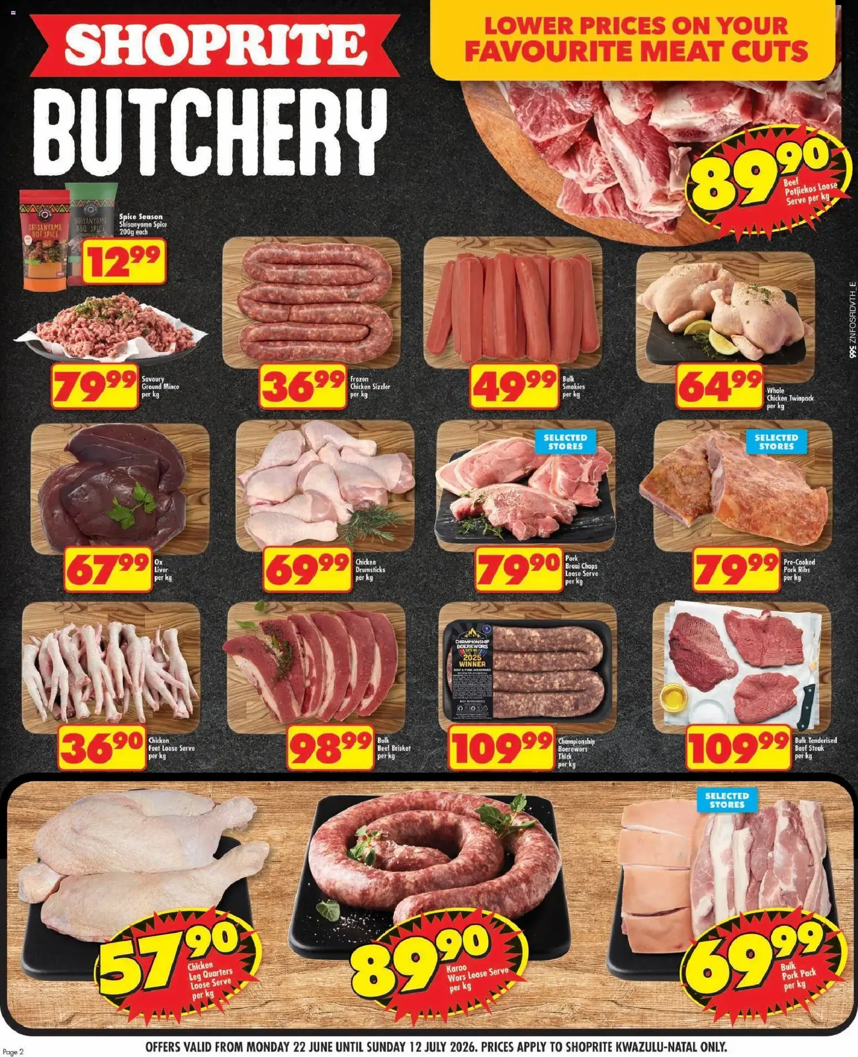 Shoprite Specials - valid flyer from 22/06/2026, page 2 of 16