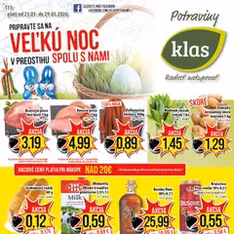 Klas leták - náhľad letáku platný od 23.03.2026