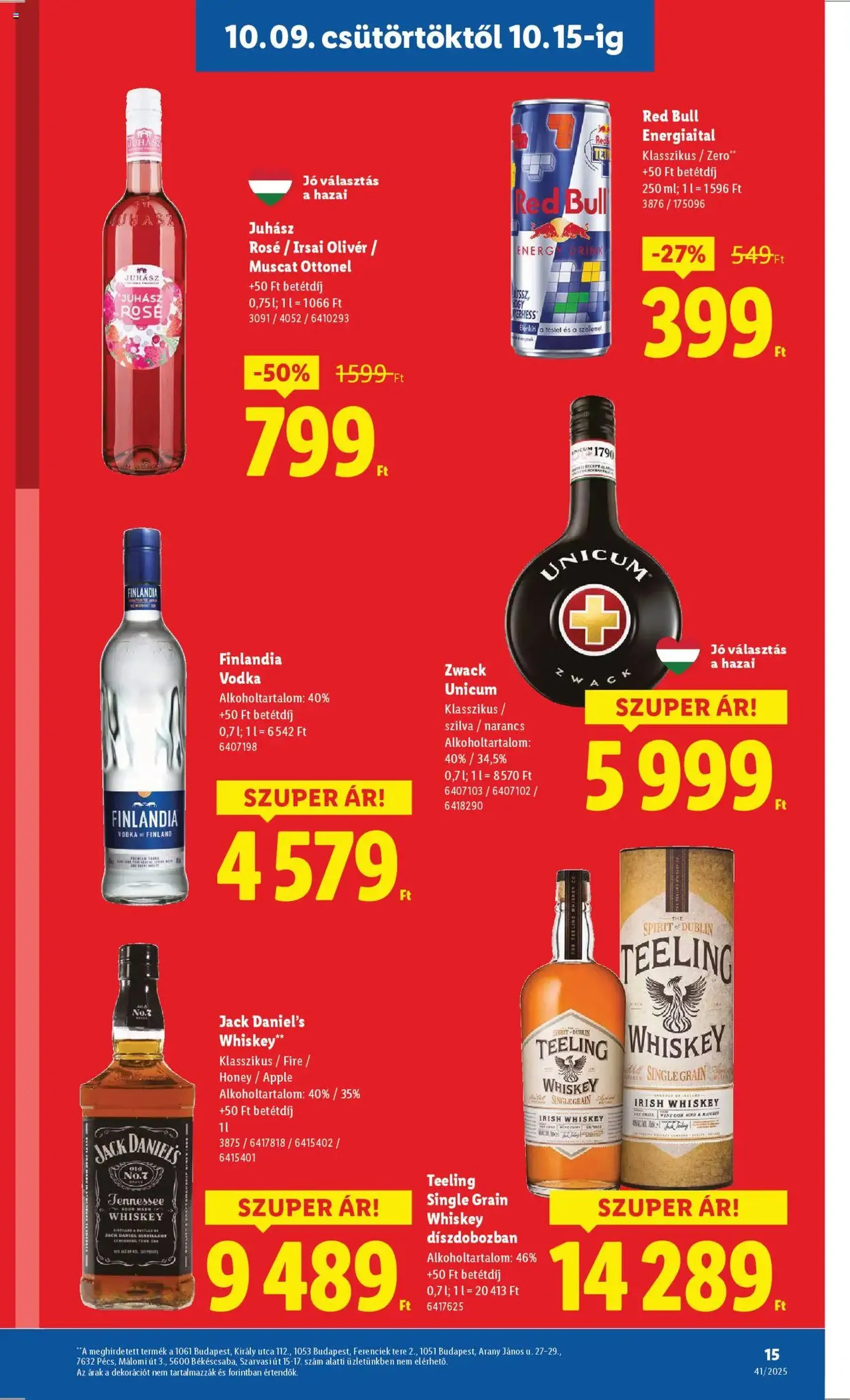 Lidl Akciós újság - 2025.10.09. érvényes szórólap 15 oldal 64 oldalból