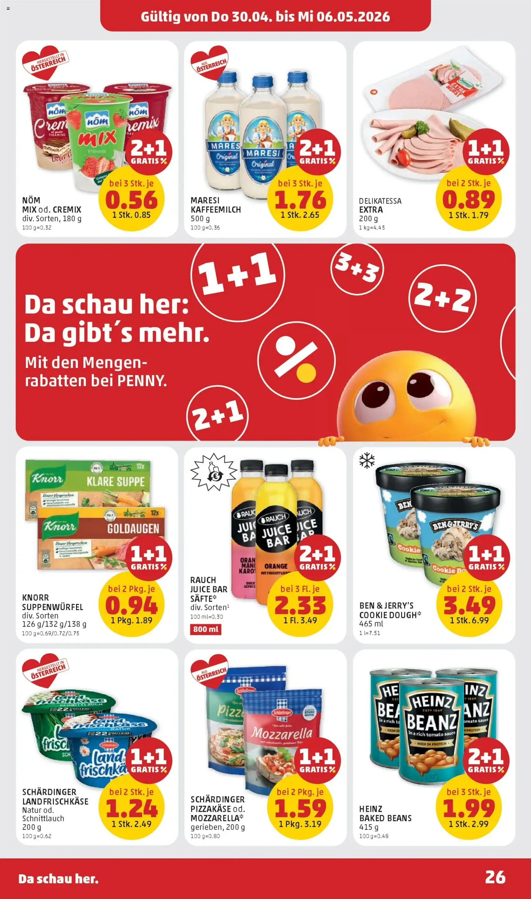 Penny Markt - Flugblatt - Gültiger Prospekt ab 30.04.2026, Seite 26 von insgesamt 32