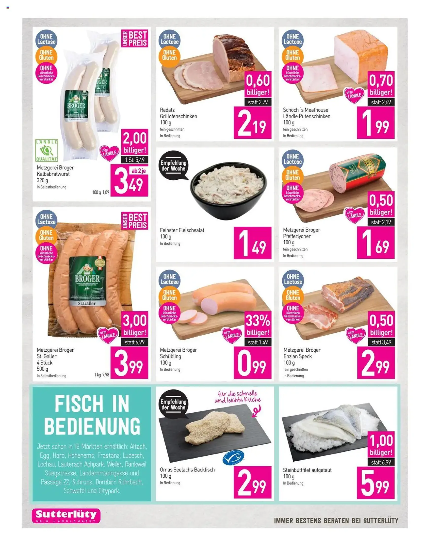 Sutterlüty Flugblatt - Gültiger Prospekt ab 18.09.2025, Seite 8 von insgesamt 24