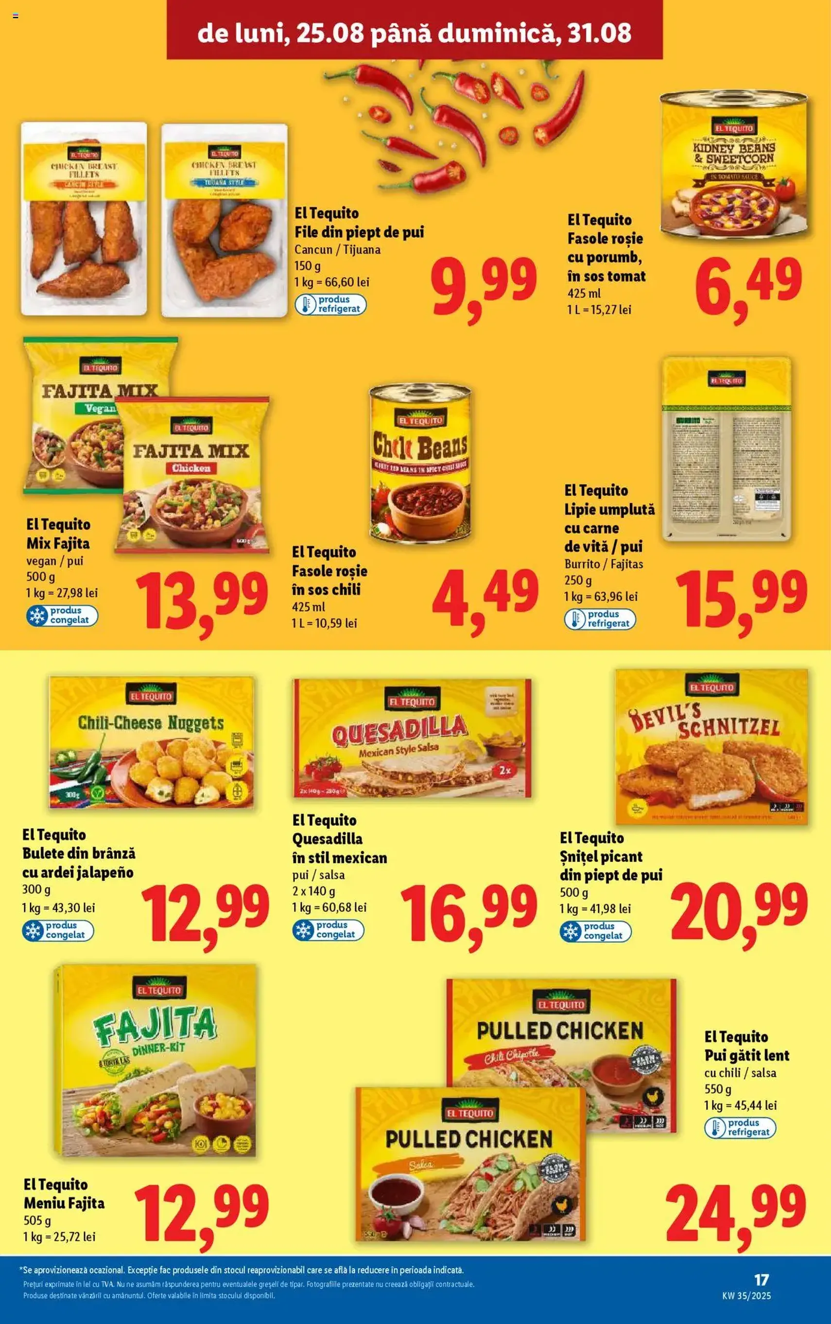 Catalog Lidl - cataloage valabile începând cu 25.08.2025 pagina 17 din 74 Catalog Lidl - cataloage valabile începând cu 25.08.2025 pagina 17 din 74