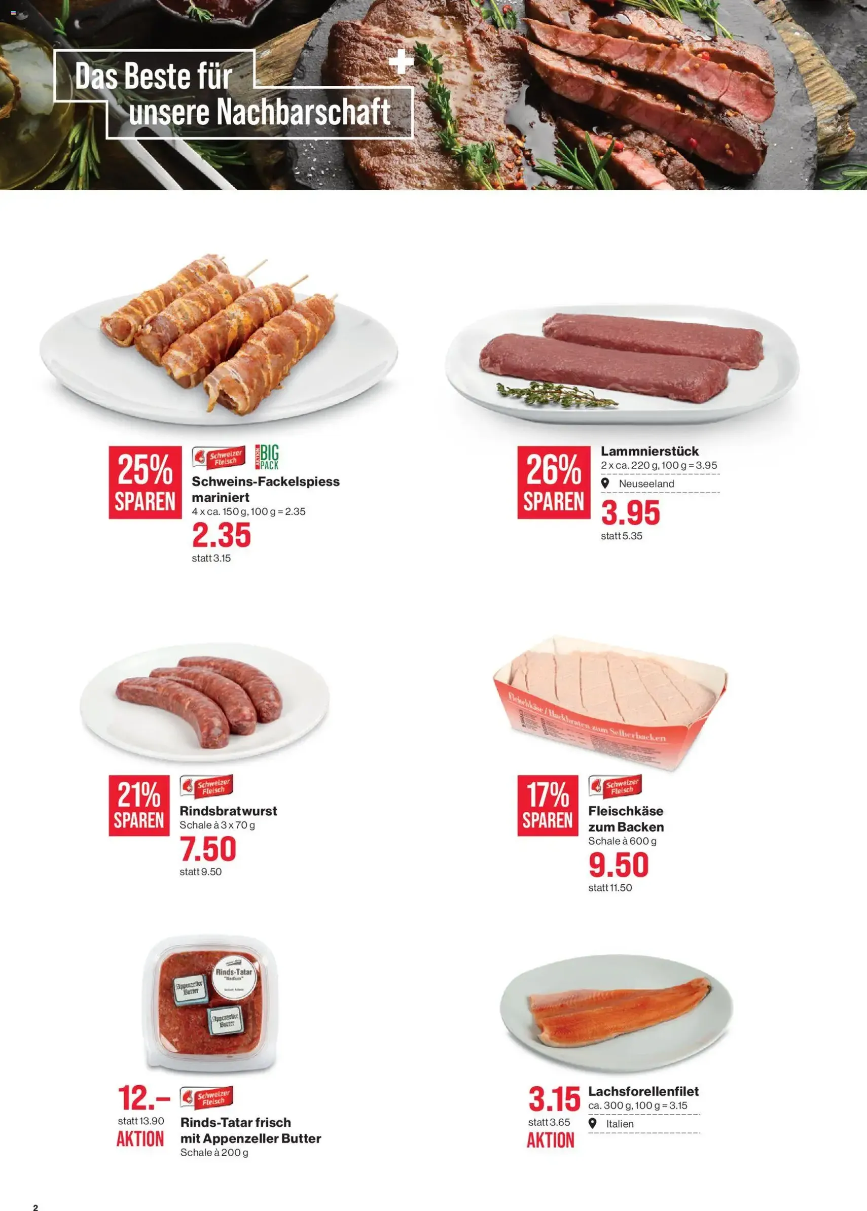 SPAR aktionen - Gültiger Prospekt ab 25.06.2026, Seite 2 von insgesamt 18