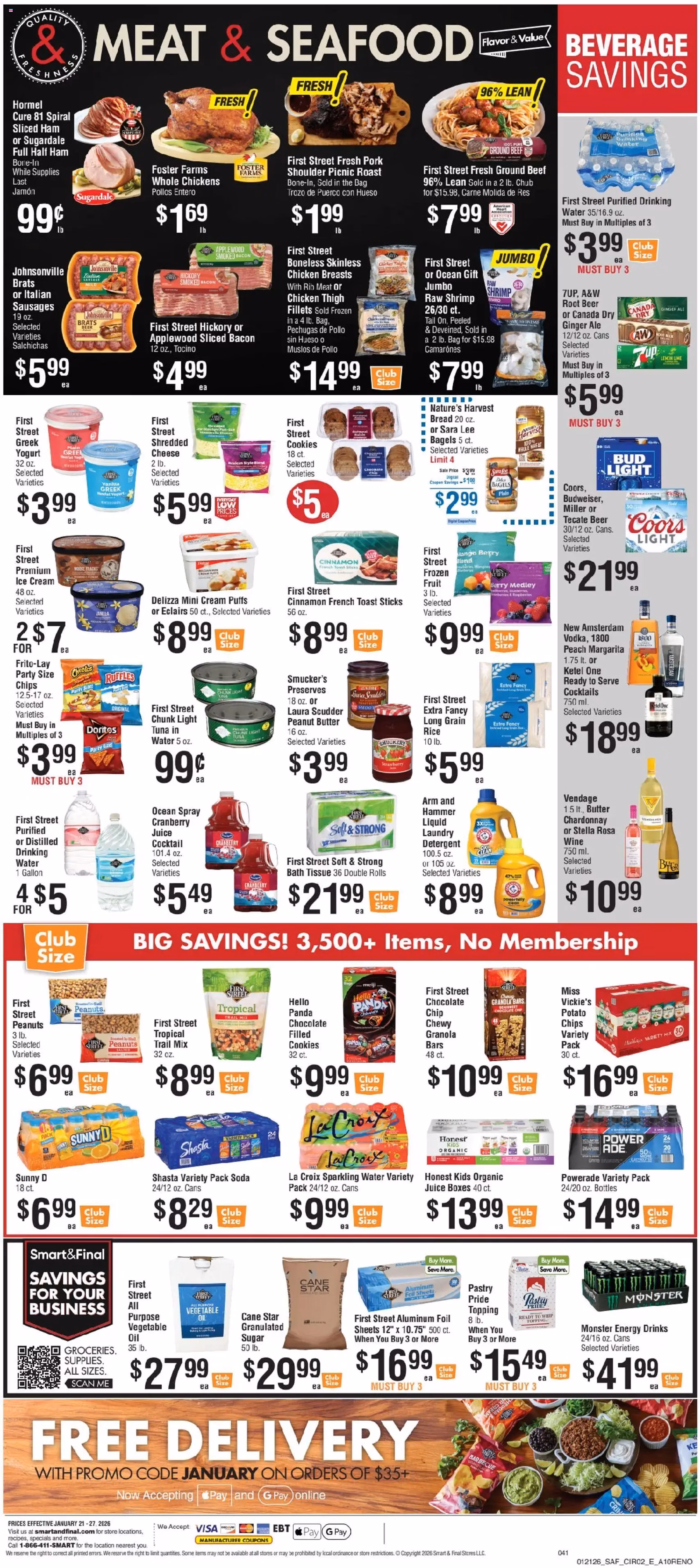 Smart & Final Weekly Ad - valid flyer from 01/21/2026, page 3 of 3