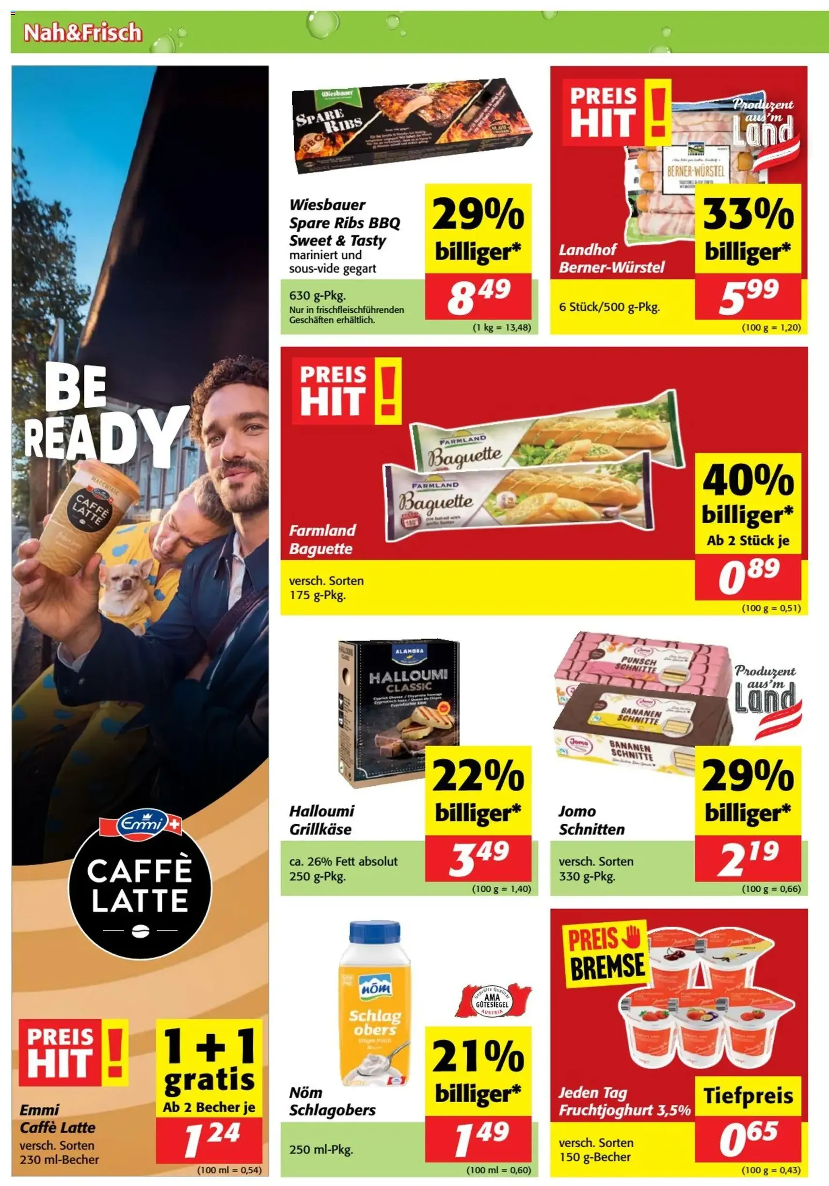 Nah und Frisch Flugblatt - Gültiger Prospekt ab 29.04.2026, Seite 2 von insgesamt 8