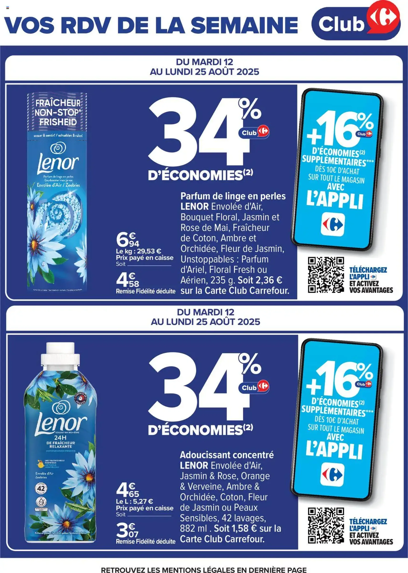 Carrefour catalogue de la semaine 33 - brochure valable à partir du 12/08/2025, page 5 sur 69 Carrefour catalogue de la semaine 33 - brochure valable à partir du 12/08/2025, page 5 sur 69