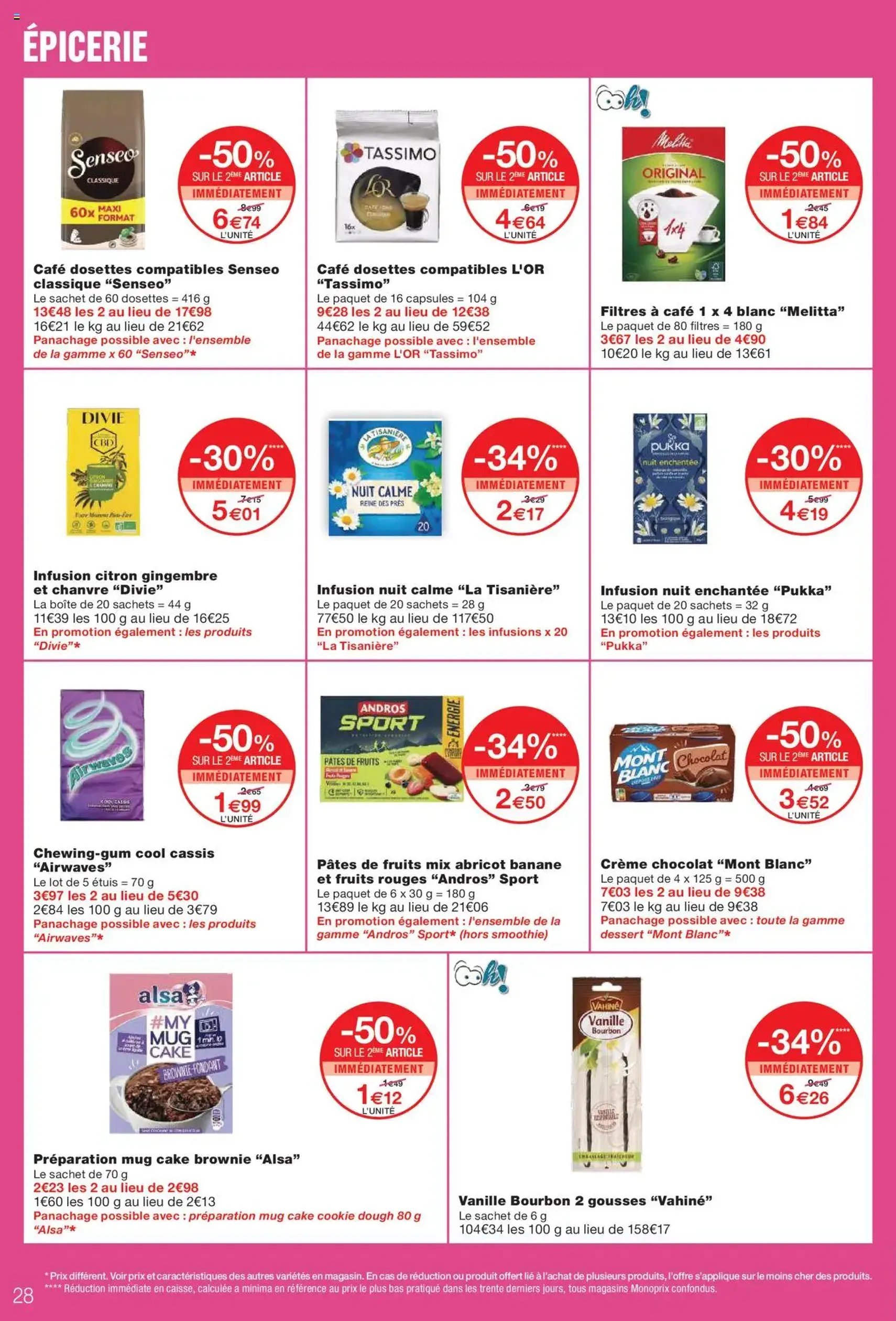 Monoprix catalogue - brochure valable à partir du 21/10/2025, page 28 sur 56 Monoprix catalogue - brochure valable à partir du 21/10/2025, page 28 sur 56