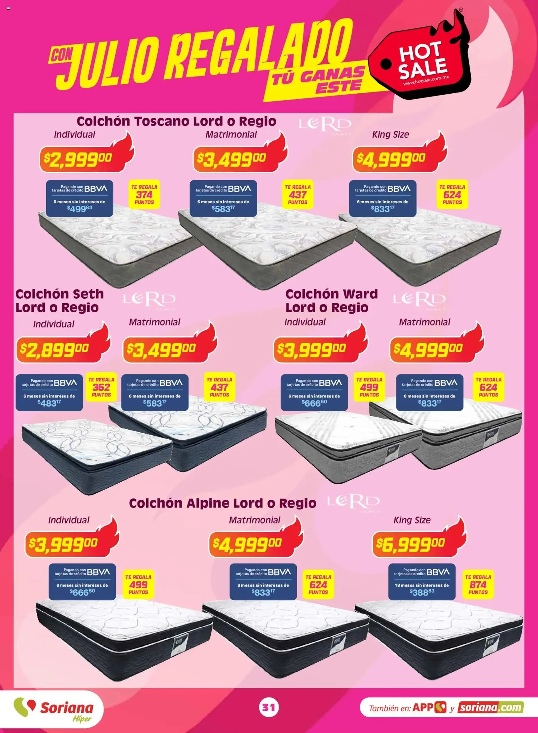 Soriana Hot Sale - folleto válido desde 25/05/2026 página 31 de 47