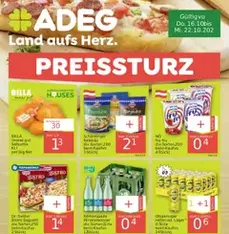 ADEG Flugblatt - Prospekt Vorschau gültig ab 16.10.2025