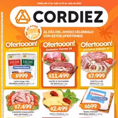 Vista previa del folleto Cordiez ofertas válido desde 17/07/2025