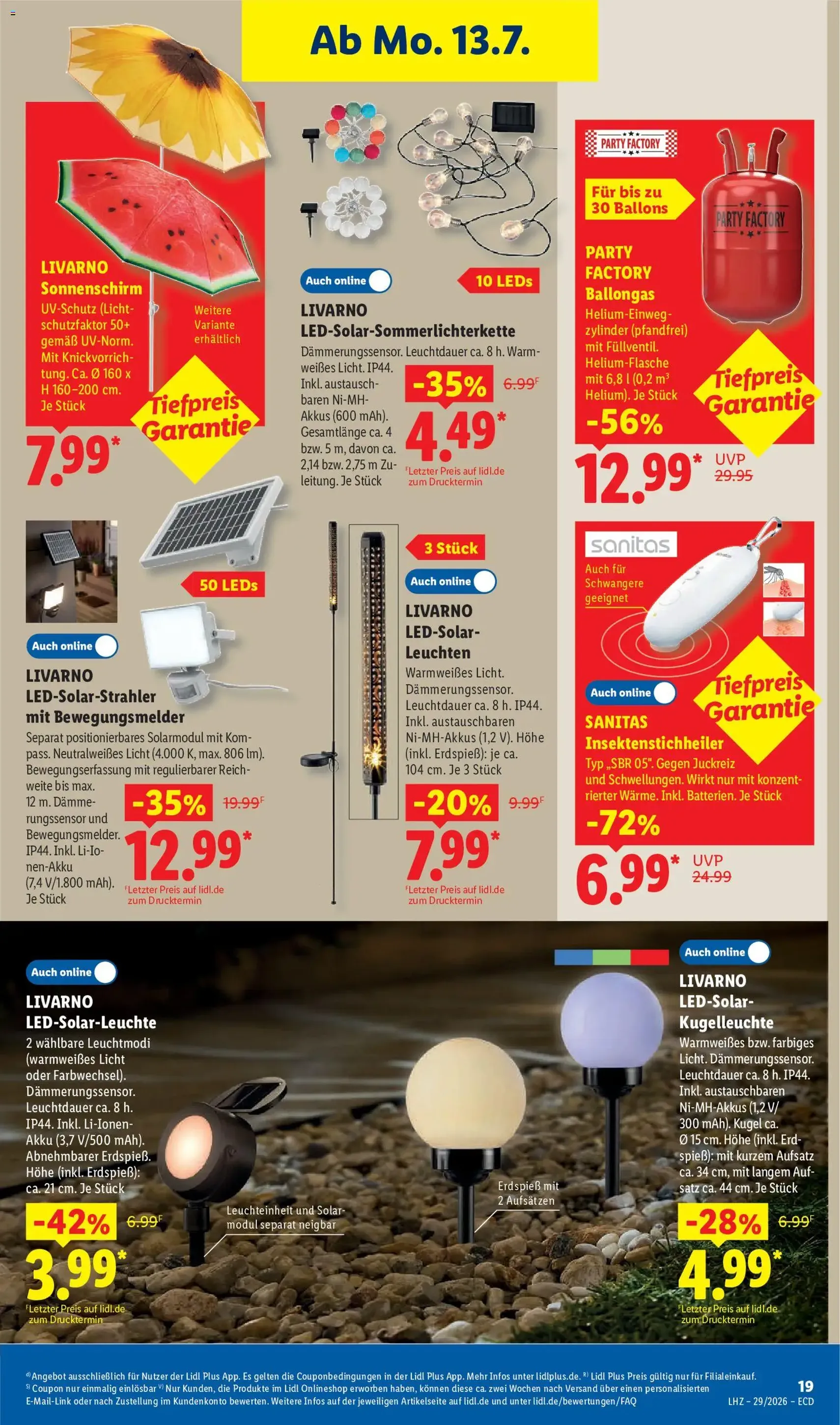 Lidl Prospekt - Gültiger Prospekt ab 13.07.2026, Seite 37 von insgesamt 72