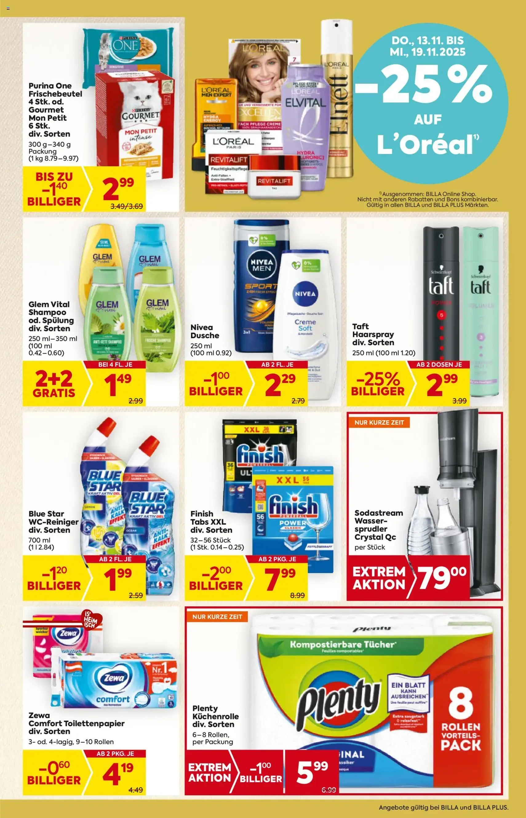Billa Flugblatt - Gültiger Prospekt ab 13.11.2025, Seite 19 von insgesamt 20