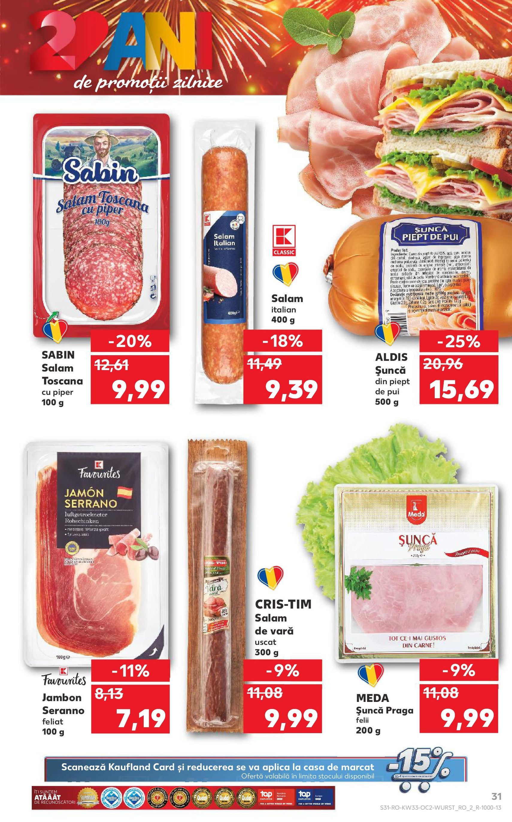 Catalog Kaufland - București - cataloage valabile începând cu 13.08.2025 pagina 31 din 66 Catalog Kaufland - București - cataloage valabile începând cu 13.08.2025 pagina 31 din 66