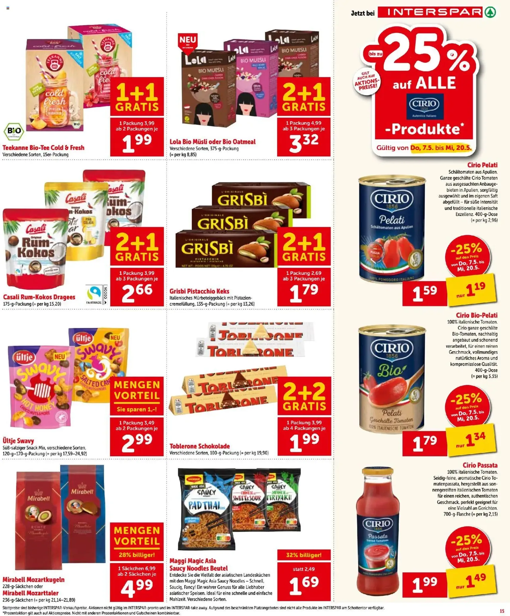 Interspar - Flugblatt - Gültiger Prospekt ab 07.05.2026, Seite 15 von insgesamt 24