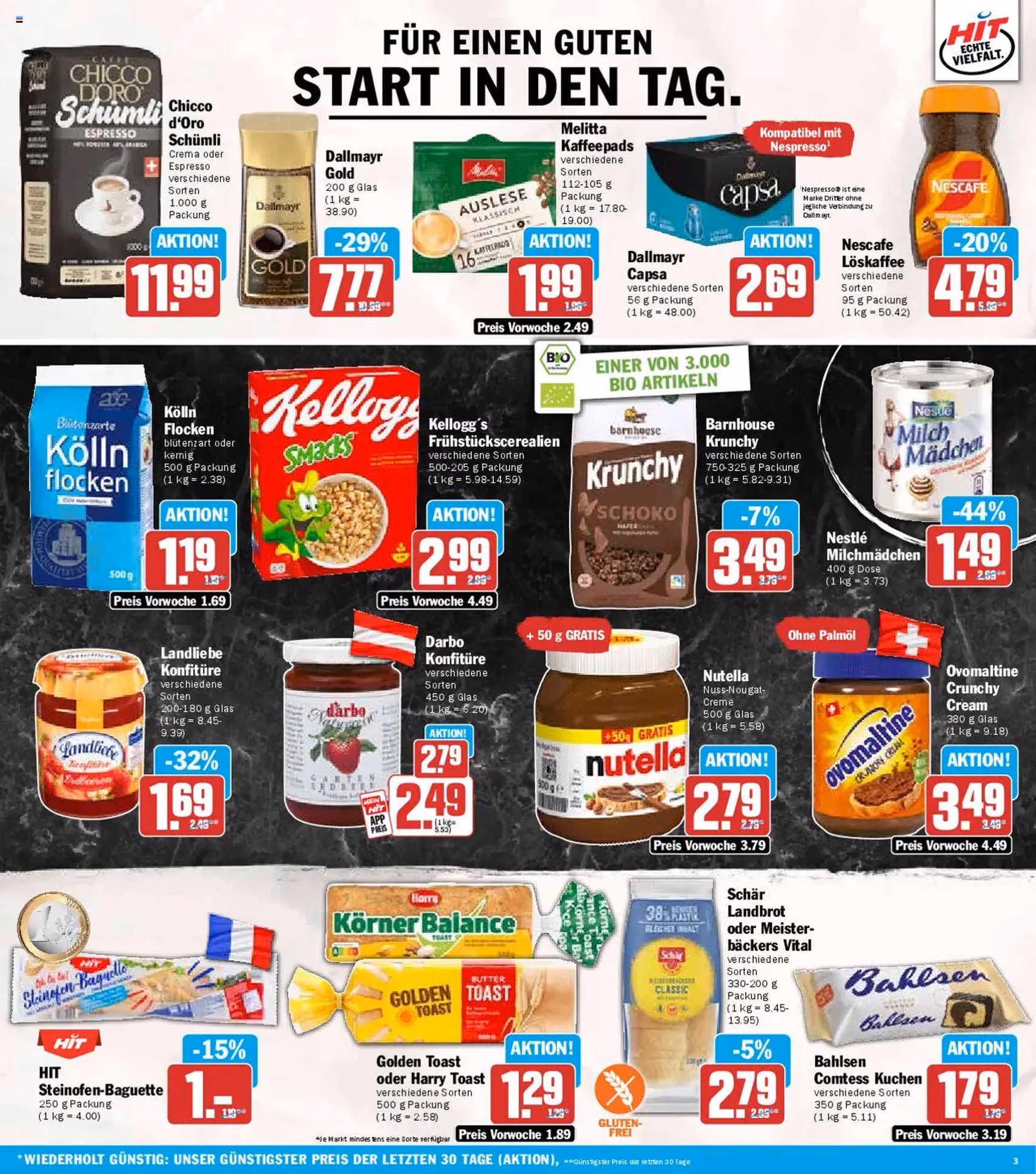 HIT Prospekt - Gültiger Prospekt ab 25.08.2025, Seite 3 von insgesamt 19 HIT Prospekt - Gültiger Prospekt ab 25.08.2025, Seite 3 von insgesamt 19