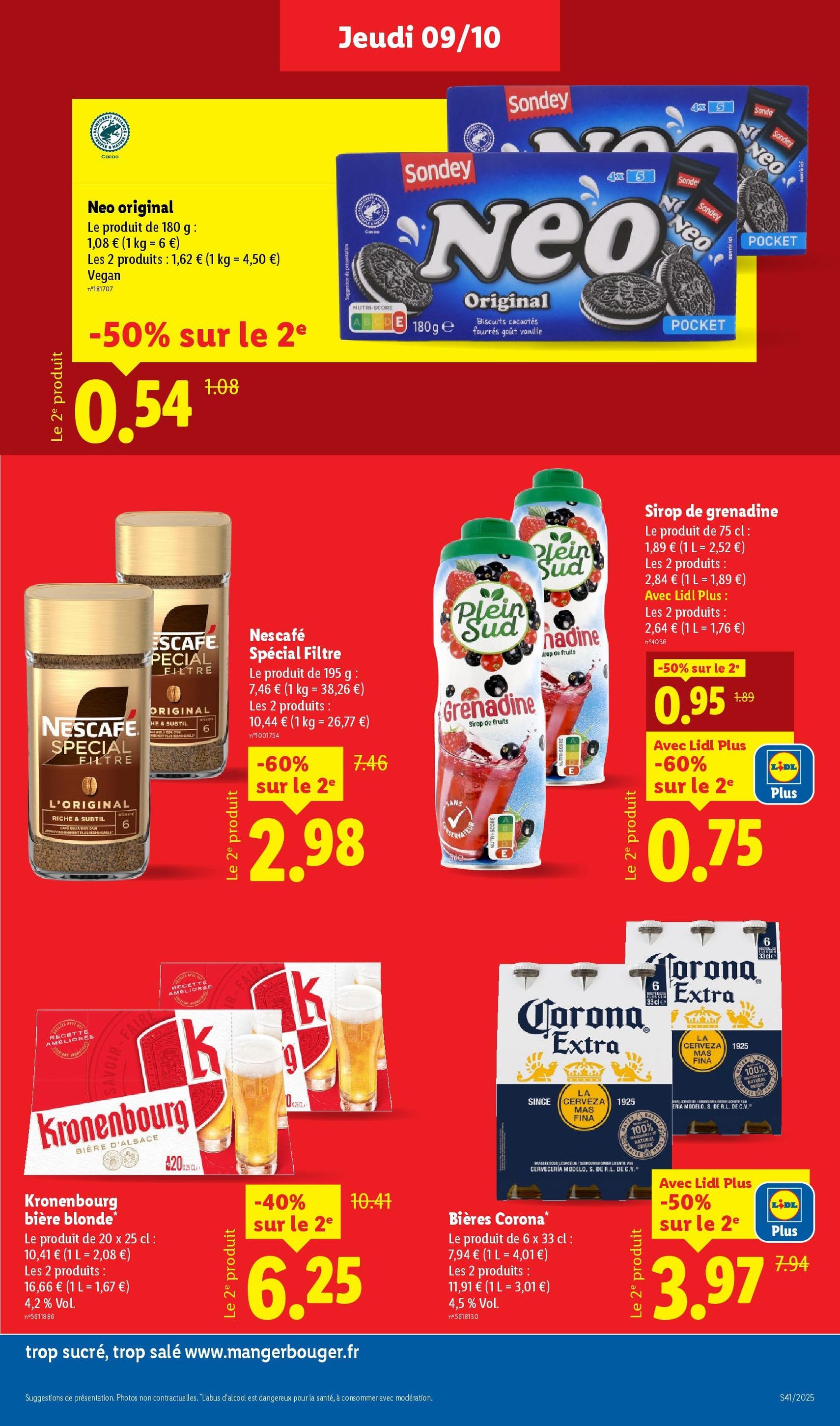 LIDL catalogue semaine 41 - brochure valable à partir du 09/10/2025, page 15 sur 73