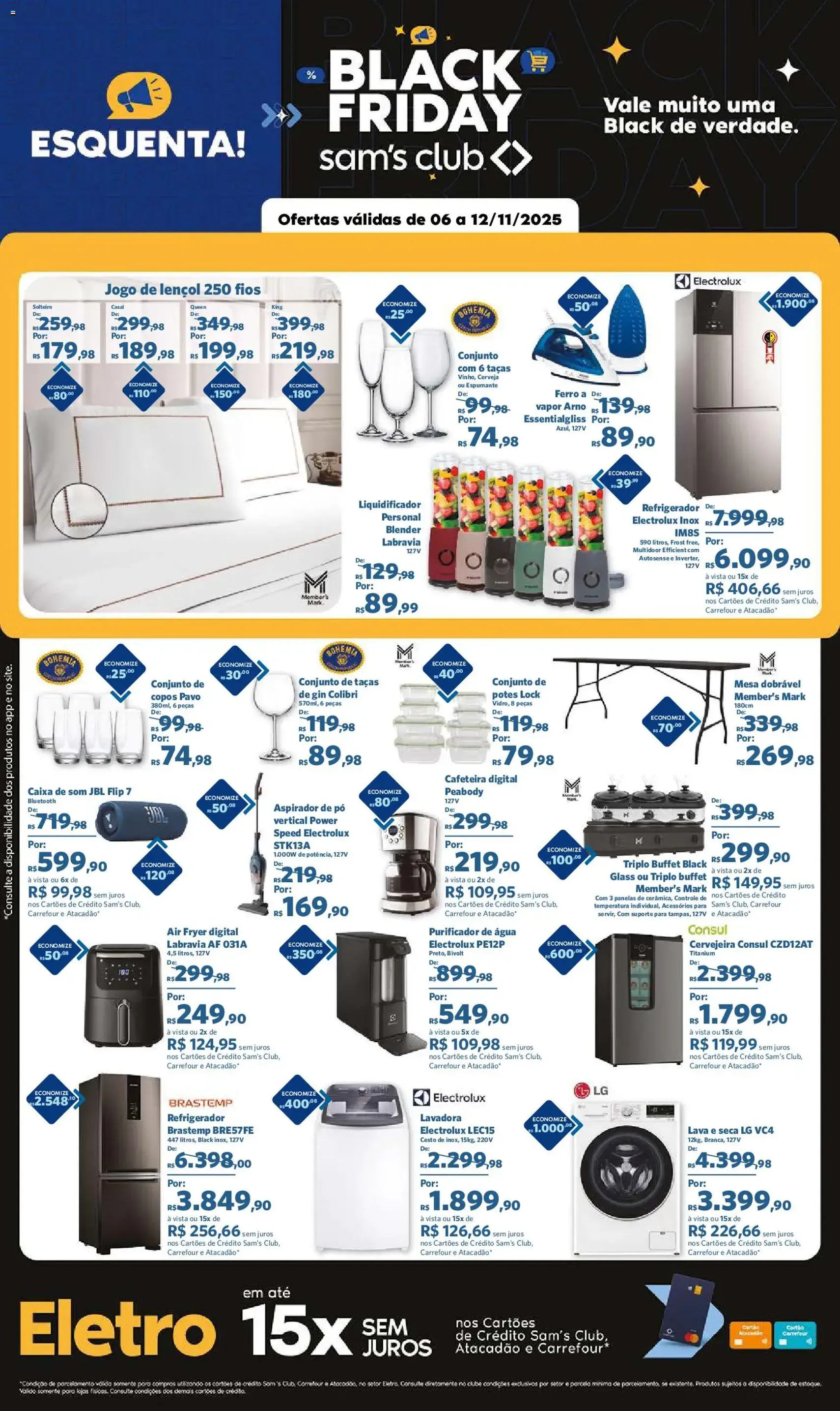 Sam's Club Black Friday - folheto válido a partir de 06/11/2025 página 1 de 2