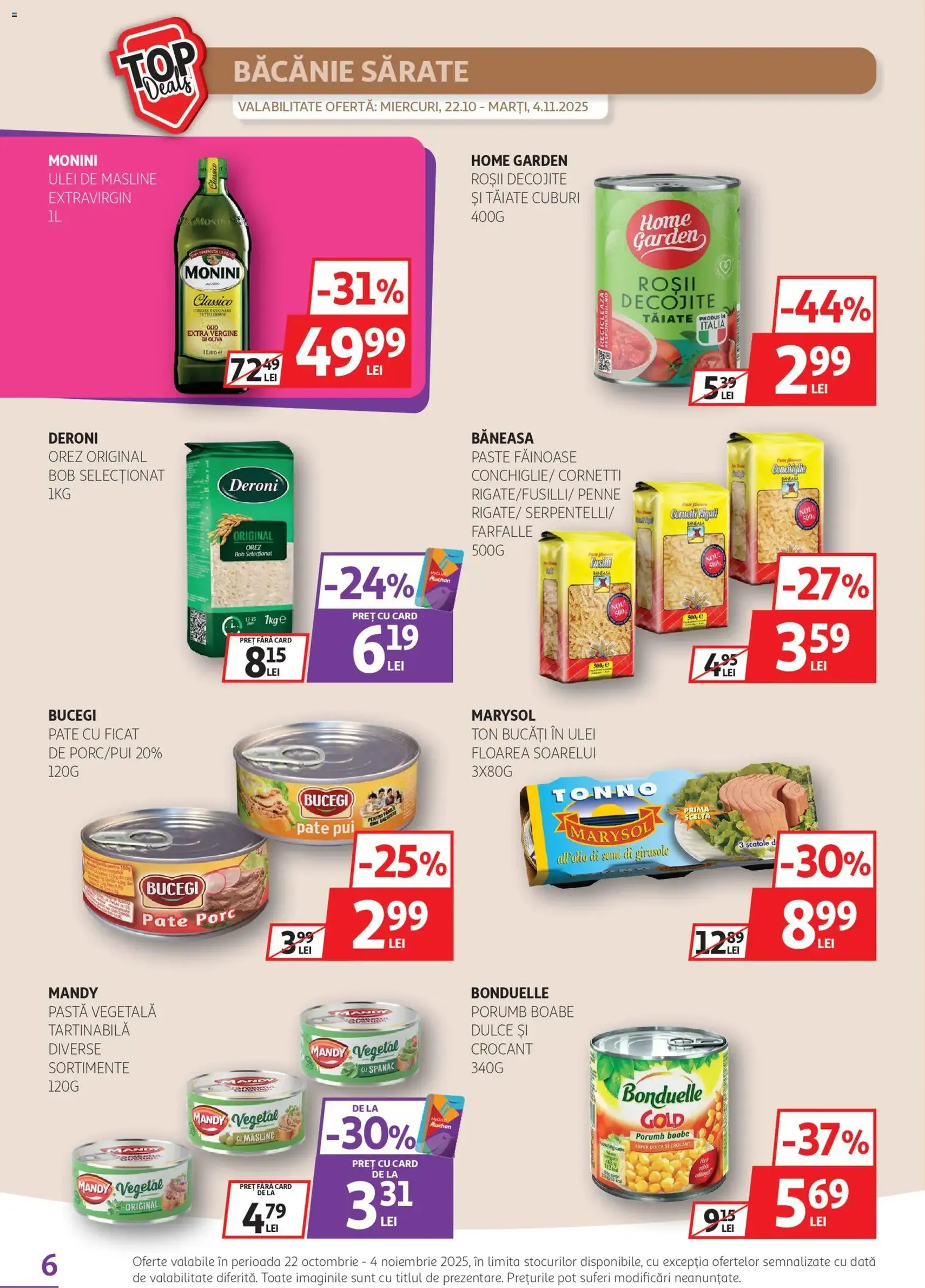 Catalog Auchan - cataloage valabile începând cu 22.10.2025 pagina 6 din 22 Catalog Auchan - cataloage valabile începând cu 22.10.2025 pagina 6 din 22