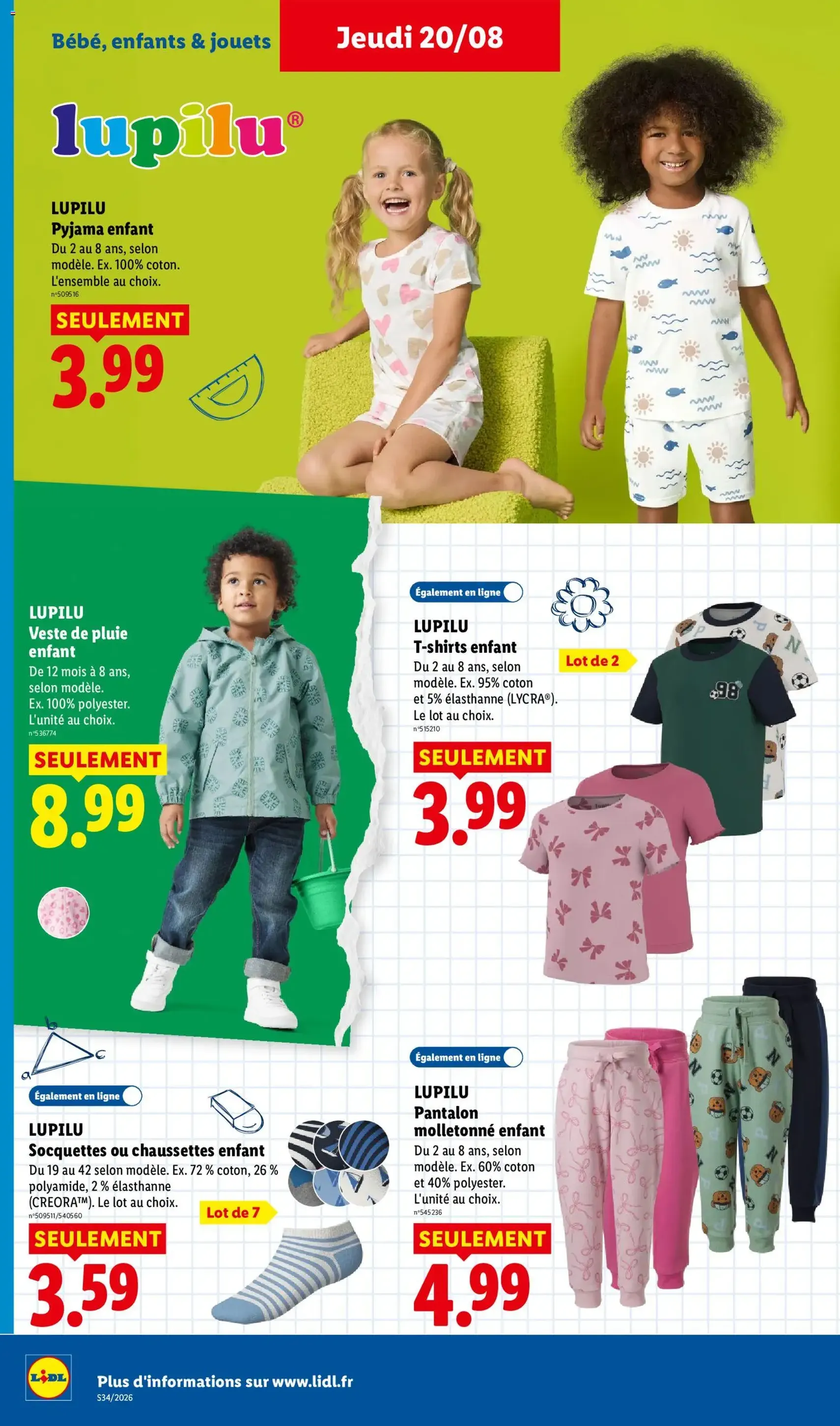 LIDL catalogue - brochure valable à partir du 20/08/2026, page 44 sur 54