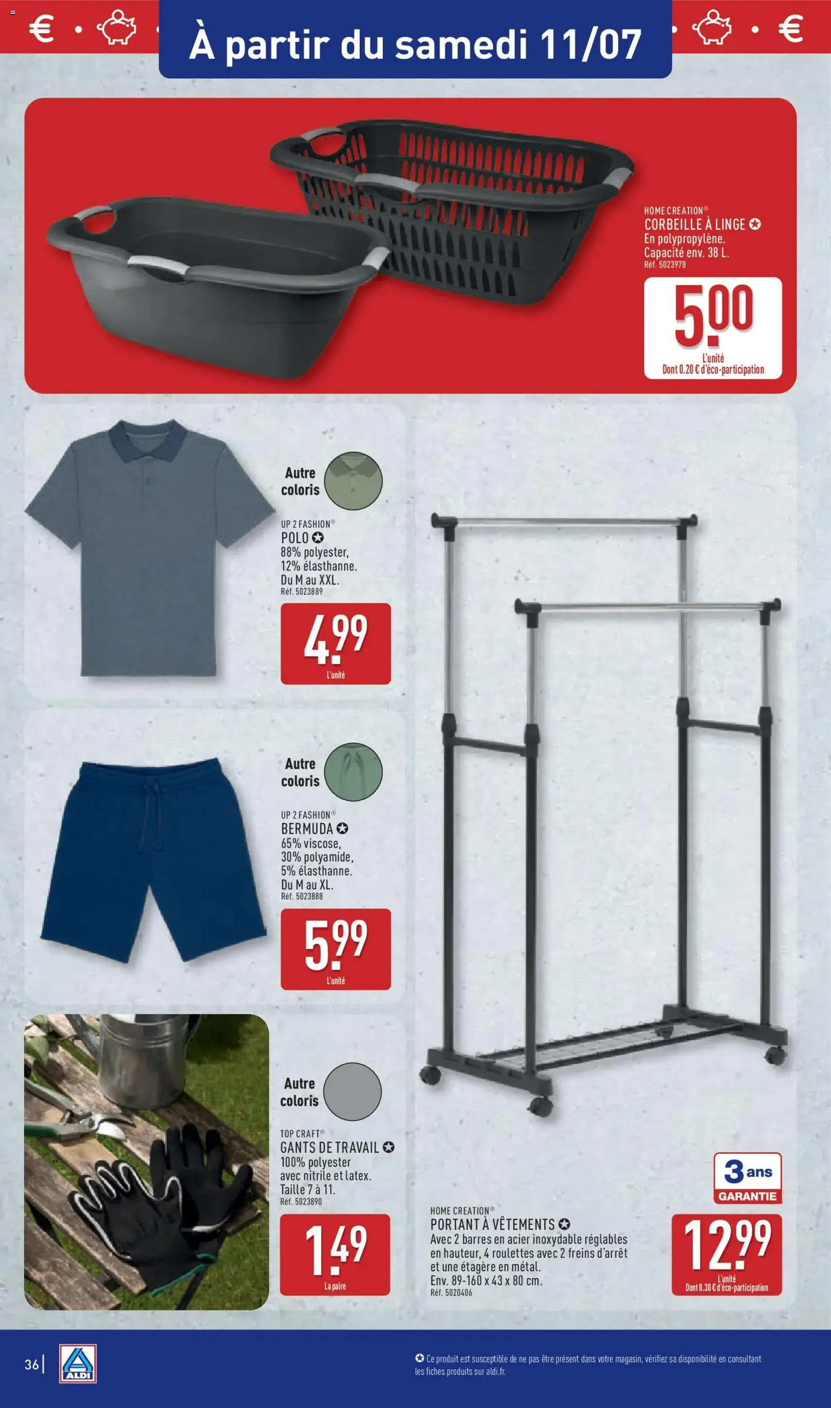 Aldi catalogue - brochure valable à partir du 07/07/2026, page 38 sur 42