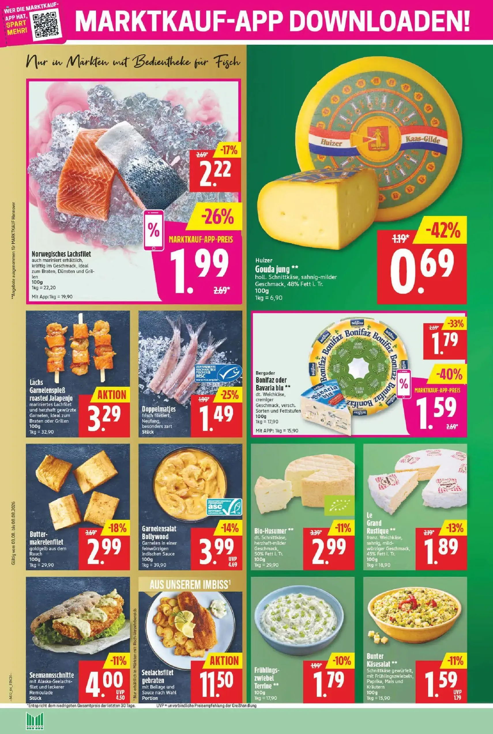 Marktkauf Prospekt - Gültiger Prospekt ab 03.08.2026, Seite 6 von insgesamt 32