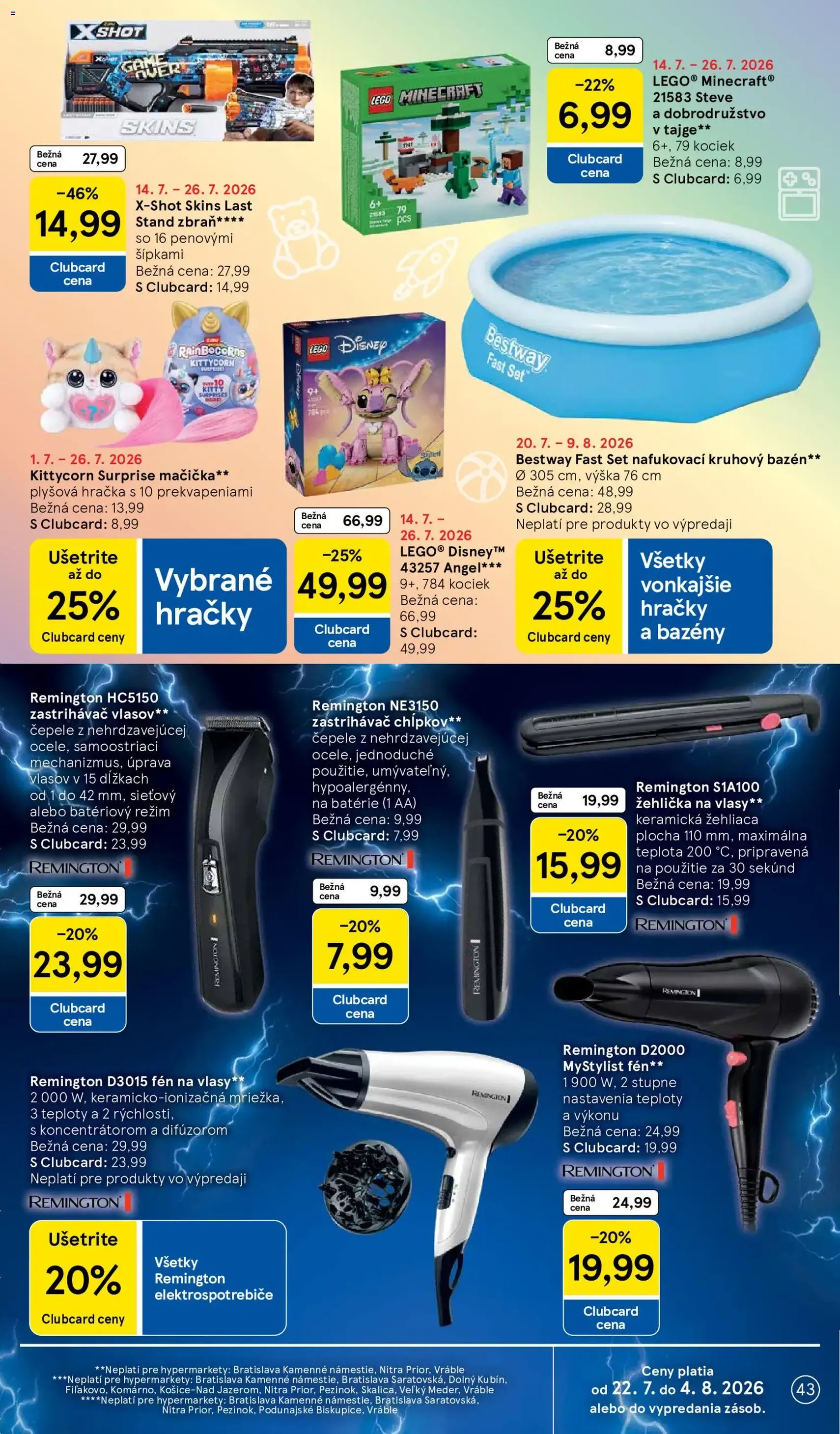 Tesco Hypermarket - leták - platný leták od 22.07.2026 strana 43 z 50