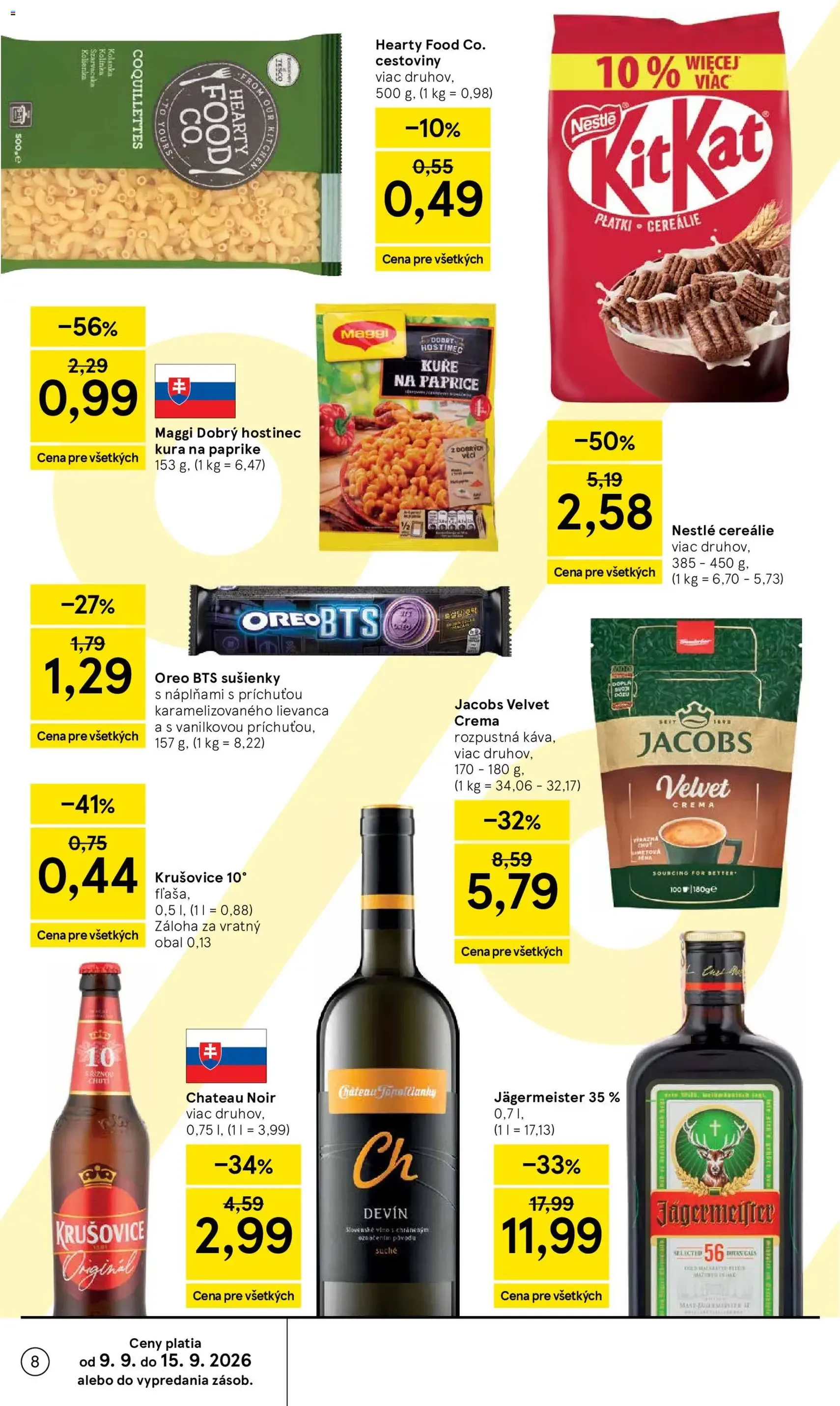 Tesco Hypermarket - leták - platný leták od 09.09.2026 strana 8 z 46