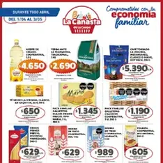 Vista previa del folleto Cooperativa Obrera - Catálogo La Canasta de La Coope válido desde 01/04/2026