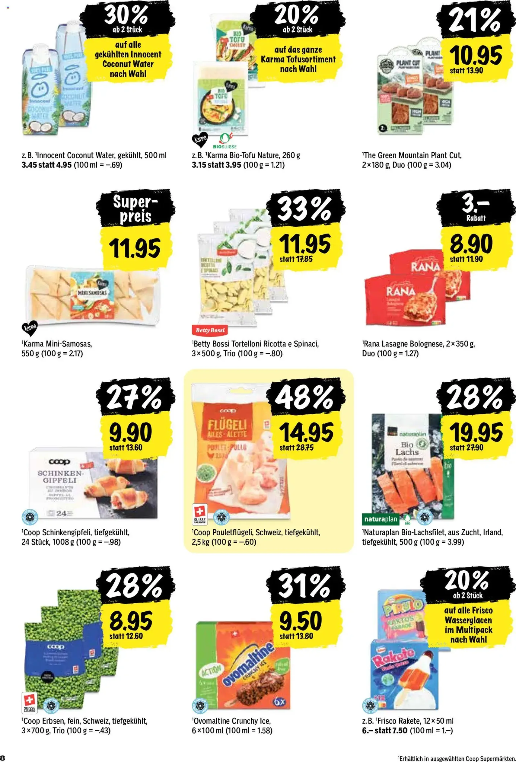 Coop aktionen - Gültiger Prospekt ab 23.07.2026, Seite 8 von insgesamt 24