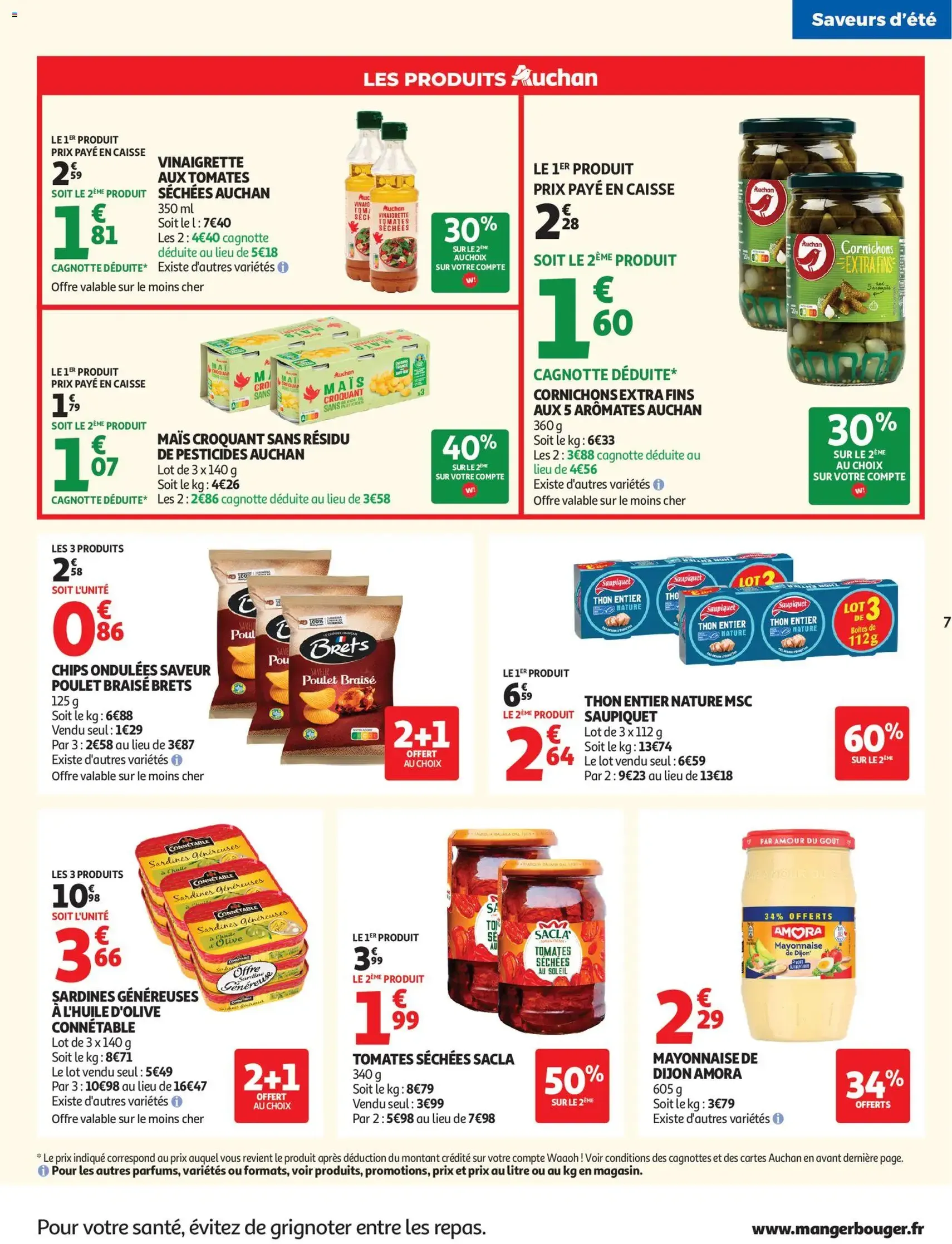 Auchan folder / publicité - geldige folder vanaf 28/07/2026 pagina 7 van 54