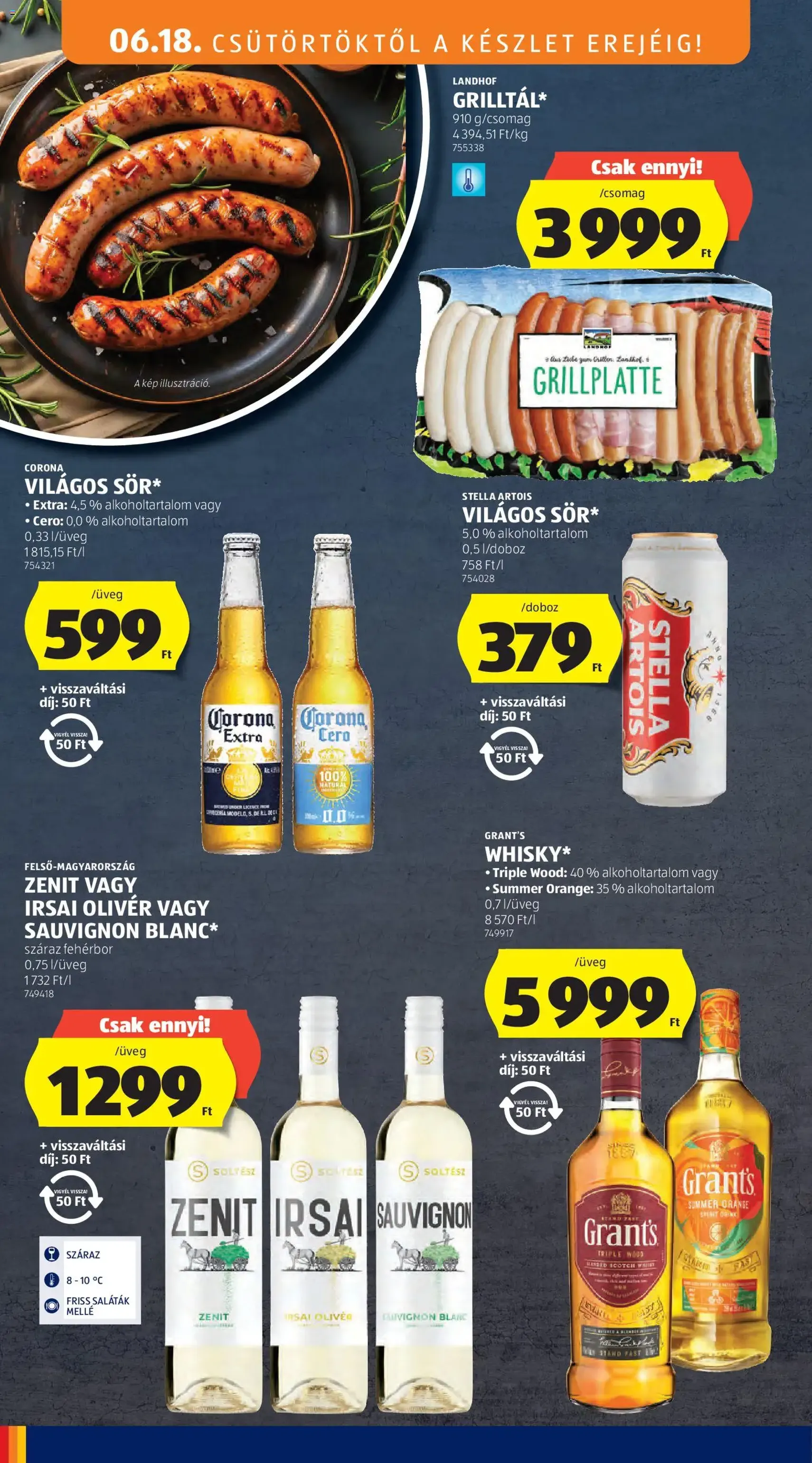 Aldi akciós újság - 2026.06.18. érvényes szórólap 20 oldal 37 oldalból