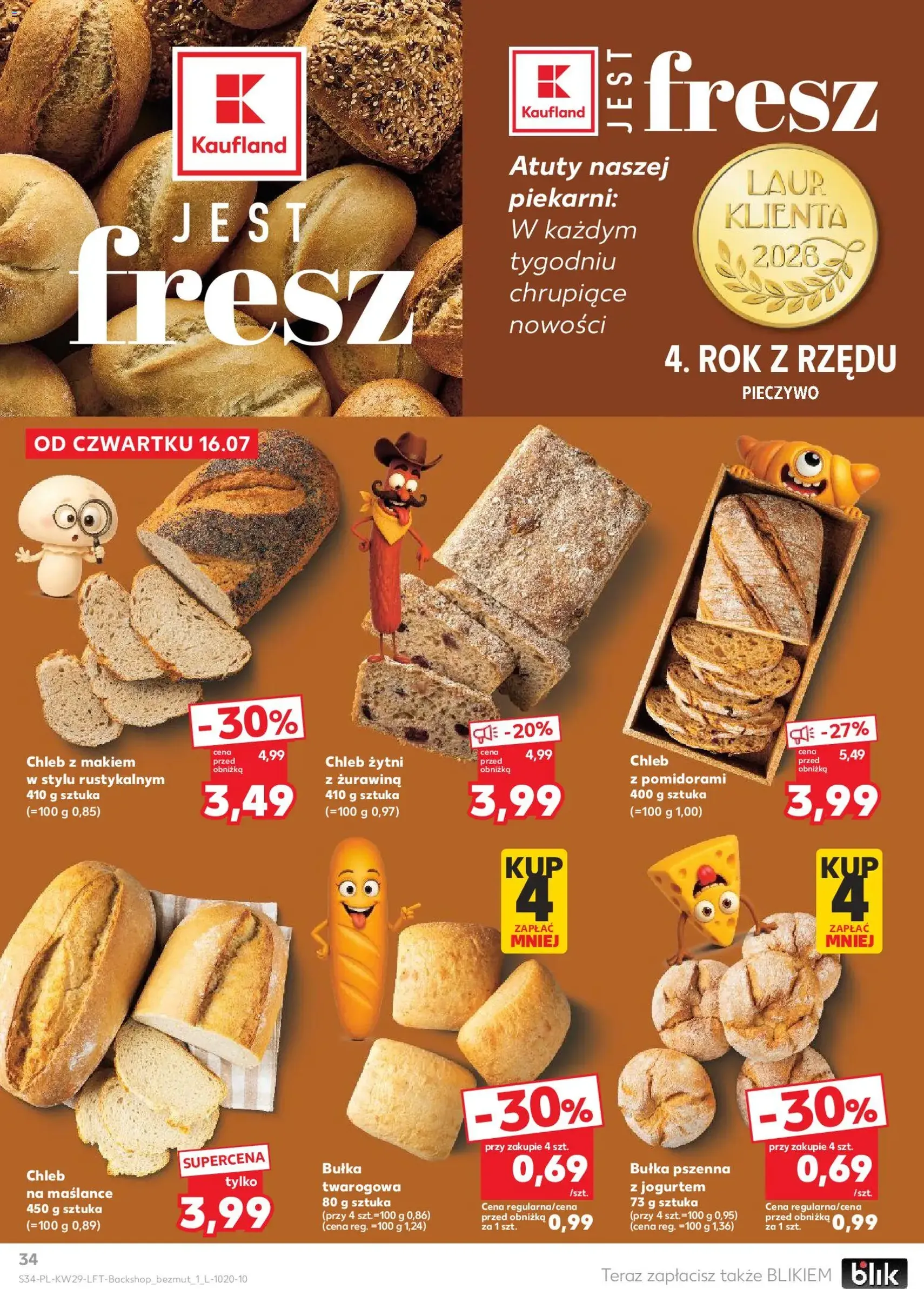 Kaufland gazetka - ważny gazetka od 16.07.2026 strona 34 z 70