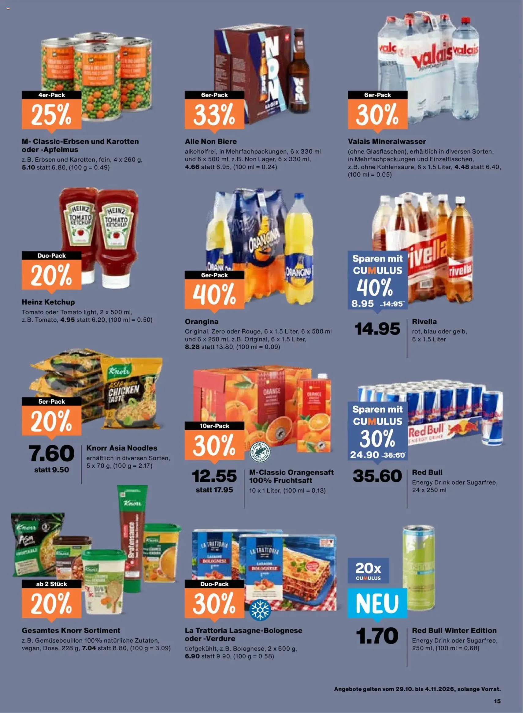 Migros aktionen - Gültiger Prospekt ab 29.10.2026, Seite 15 von insgesamt 24