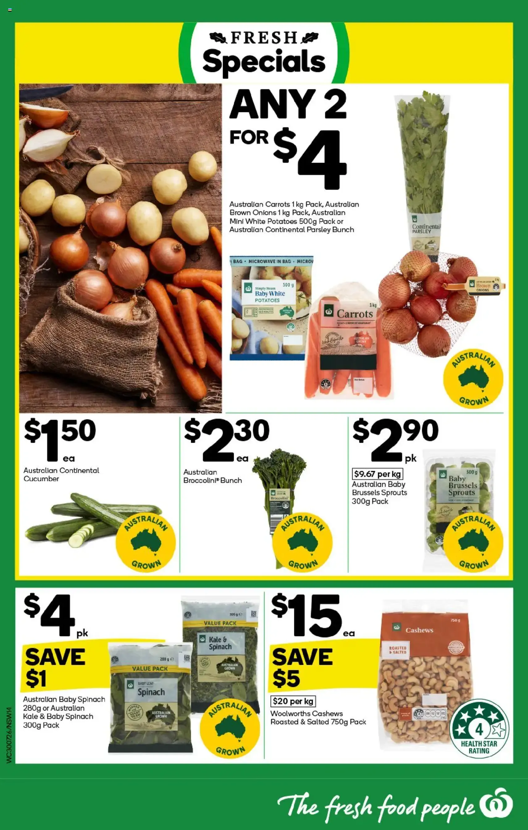 Weekly catalogue Woolworths NSW 30/07 - valid flyer from 30/07/2025, page 14 of 40 Weekly catalogue Woolworths NSW 30/07 - valid flyer from 30/07/2025, page 14 of 40