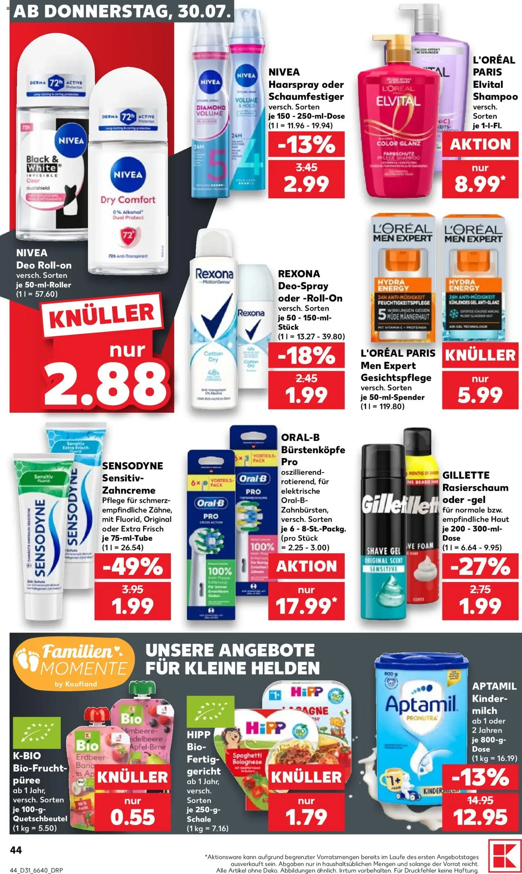 Kaufland Prospekt - Gültiger Prospekt ab 30.07.2026, Seite 44 von insgesamt 66