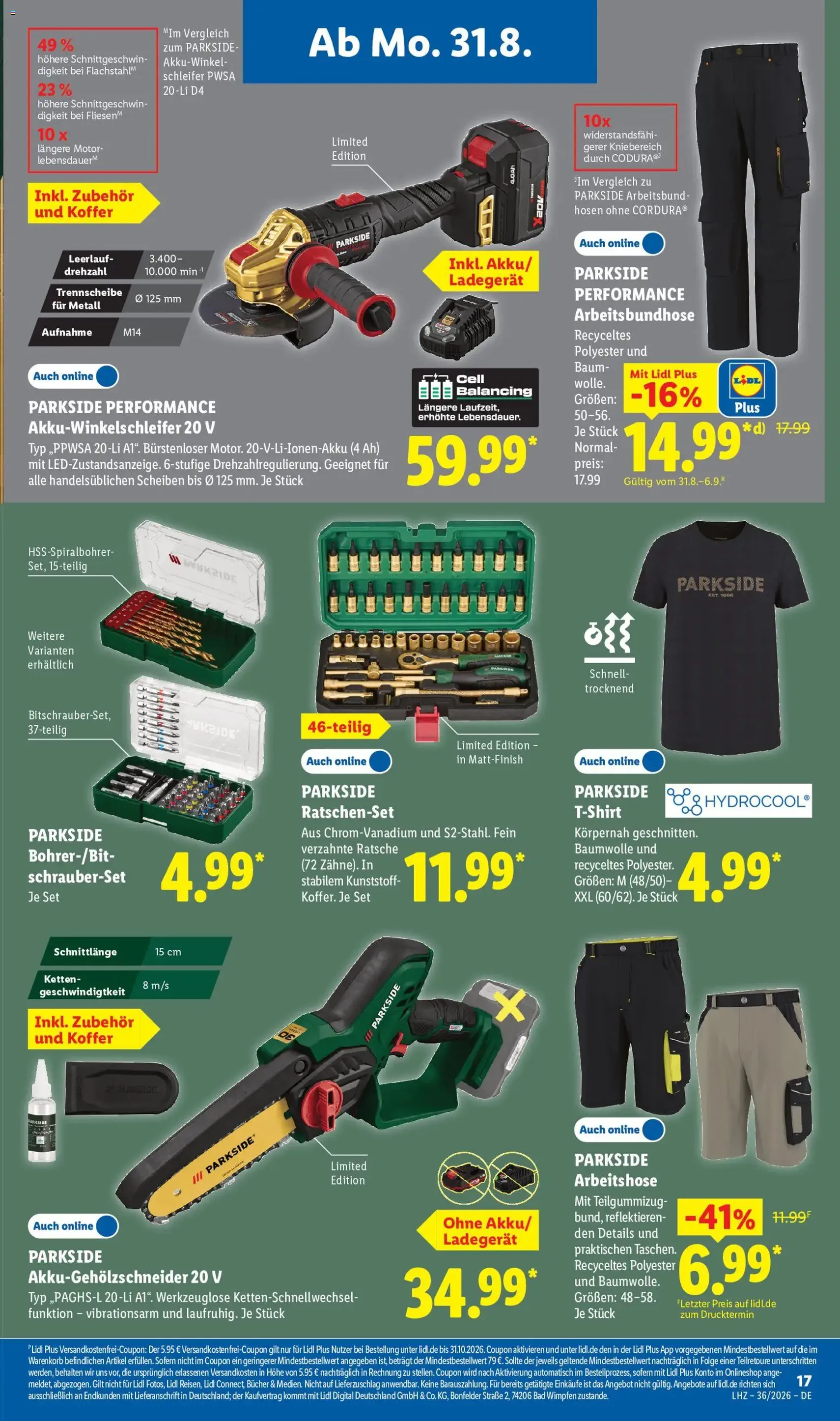 Lidl Prospekt - Gültiger Prospekt ab 31.08.2026, Seite 9 von insgesamt 30