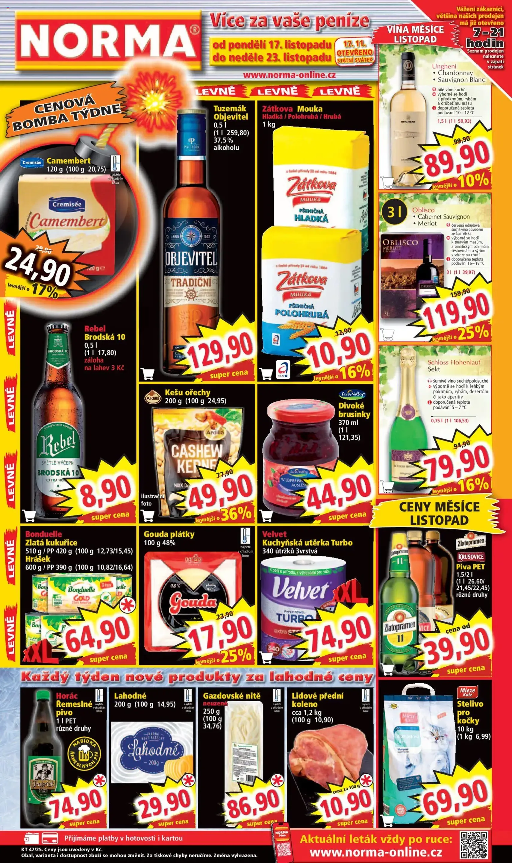 Norma leták - platný leták od 17.11.2025 strana 1 z 8