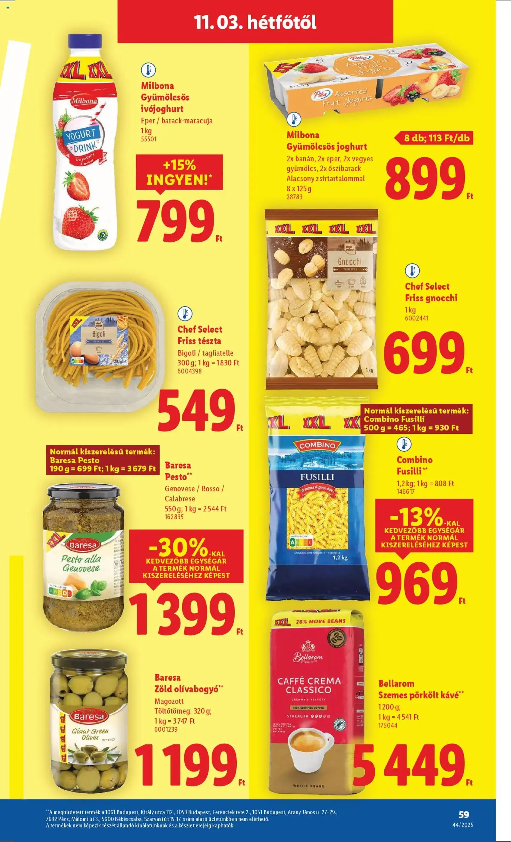 Lidl Akciós újság - 2025.10.30. érvényes szórólap 59 oldal 66 oldalból Lidl Akciós újság - 2025.10.30. érvényes szórólap 59 oldal 66 oldalból