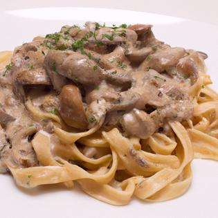 Recipe preview Easy Creamy Mushroom Spaghetti Pasta